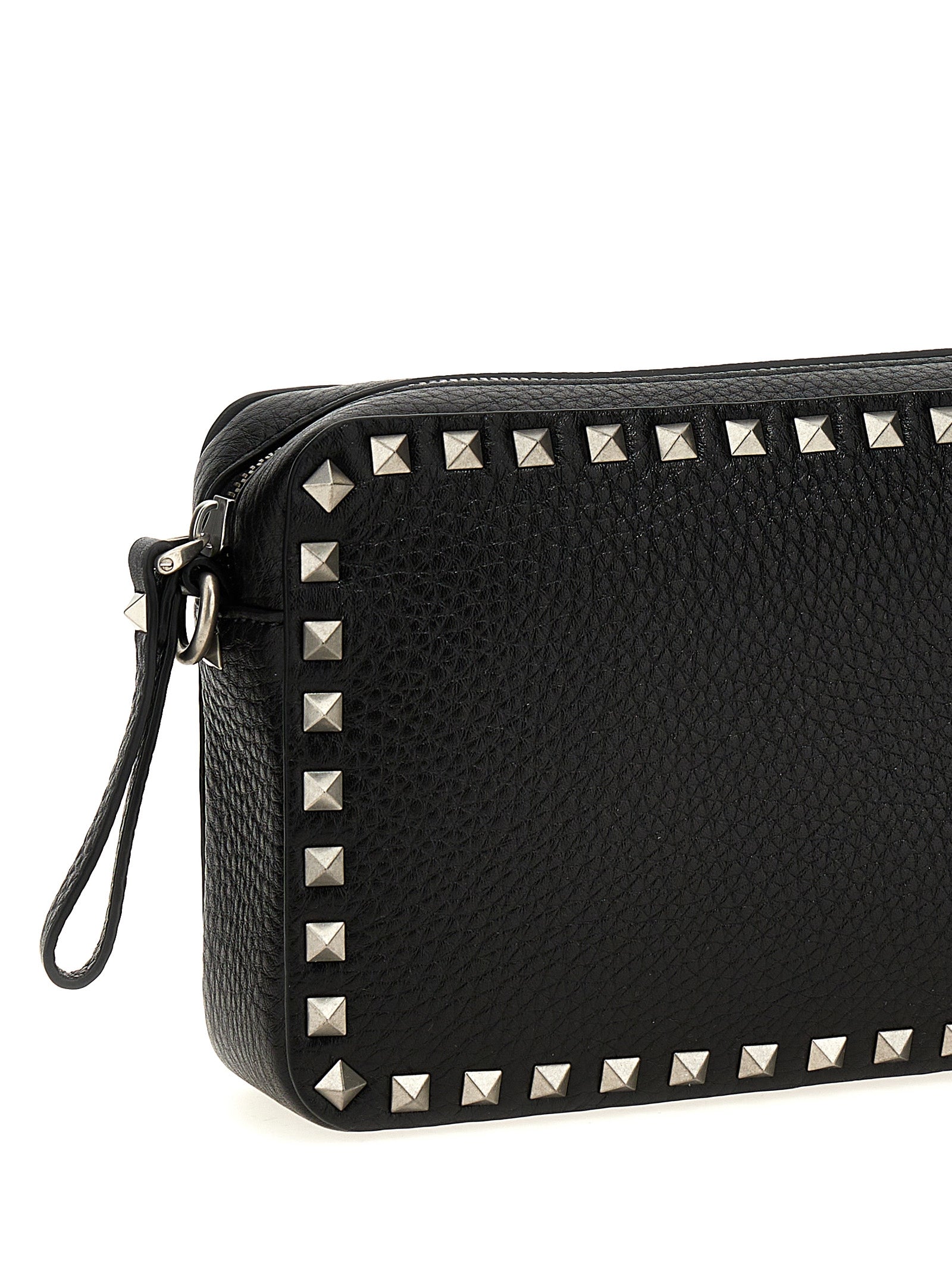 Valentino Garavani Black Calfskin Crossbody Bag Curated Luxury Accessories by Orvyn