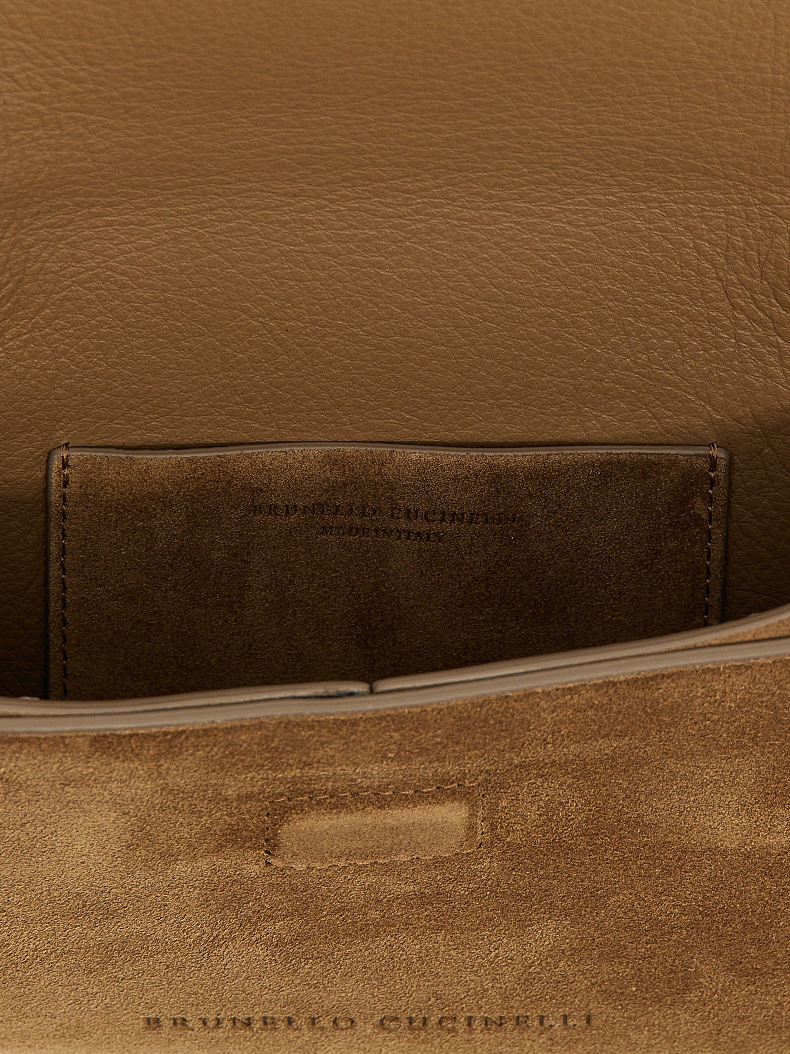 Brunello Cucinelli Brown Calfskin Clutch Bag Curated Luxury Accessories by Orvyn