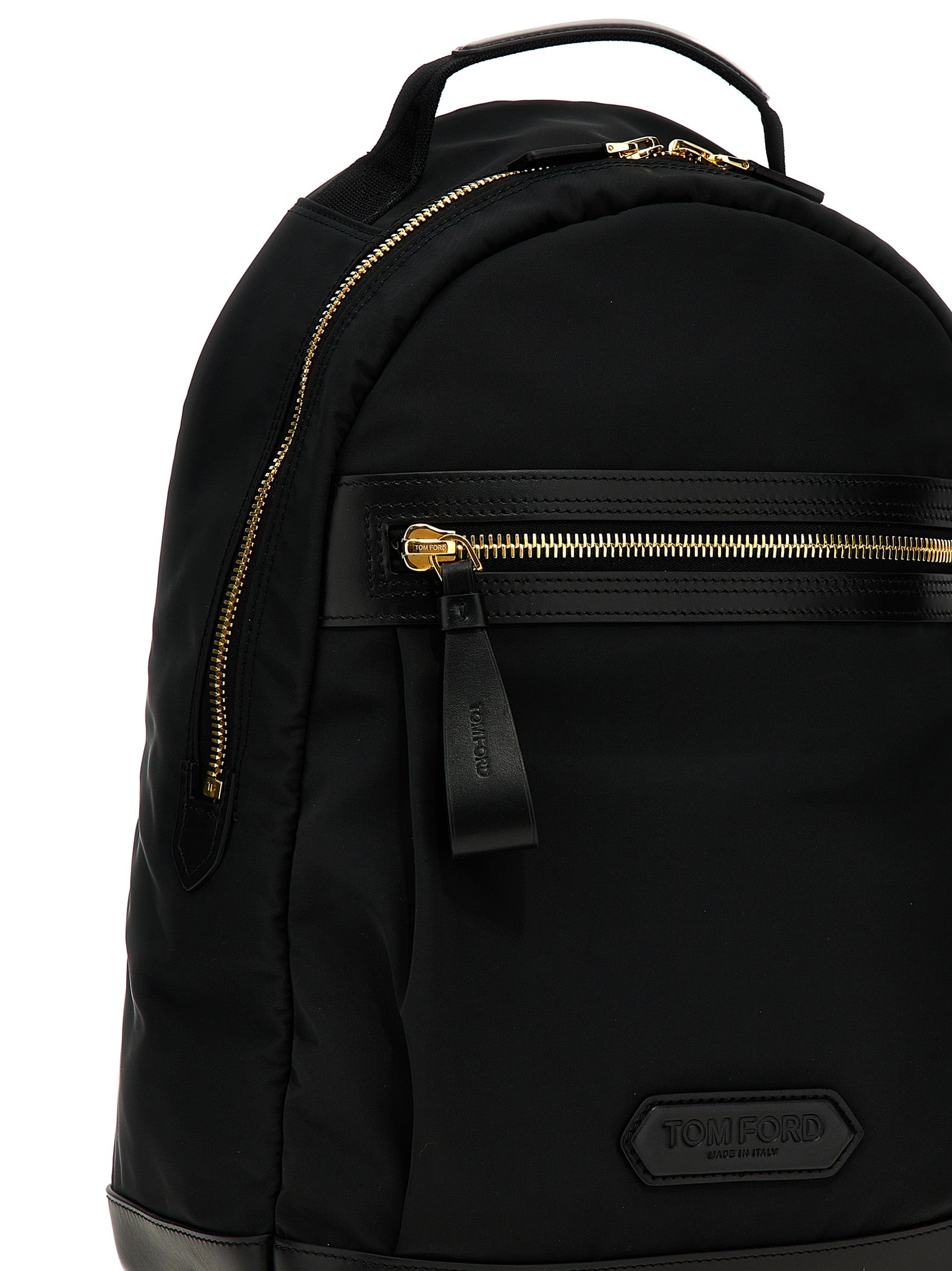 Tom Ford Black Polyester Backpack Curated Luxury Accessories by Orvyn