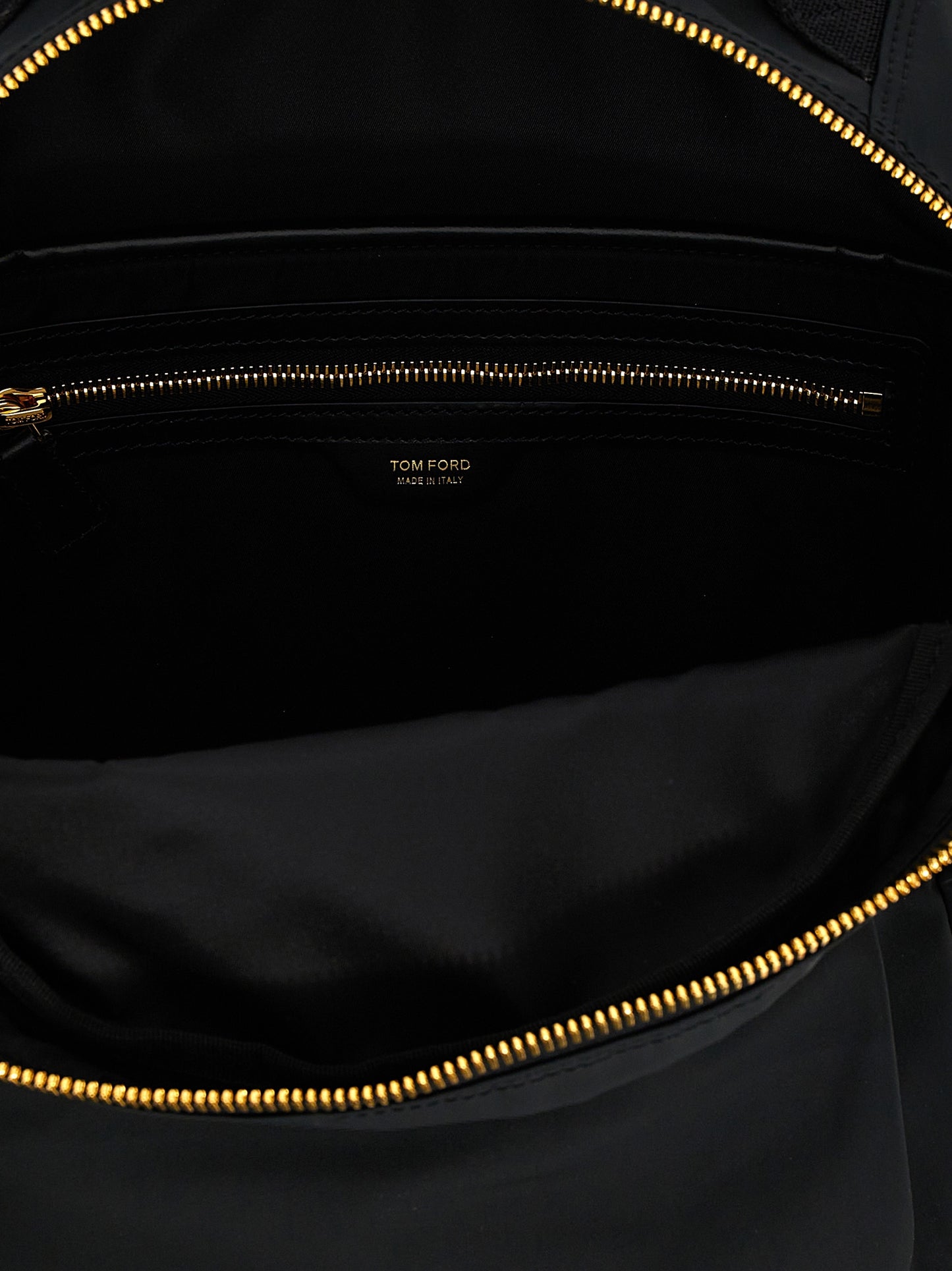 Tom Ford Black Polyester Backpack Curated Luxury Accessories by Orvyn
