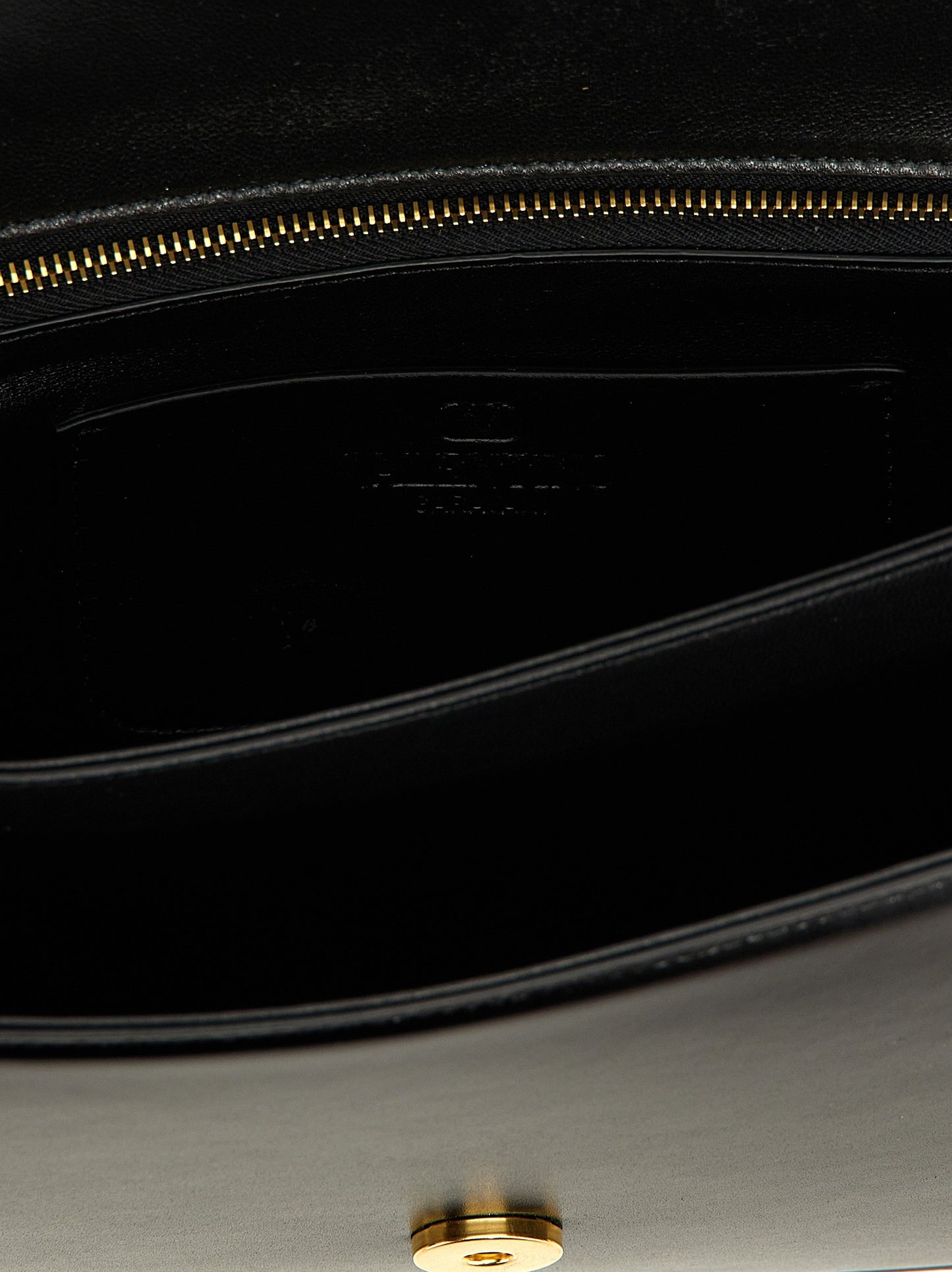 Valentino Garavani Black Calfskin Shoulder Bag Curated Luxury Accessories by Orvyn