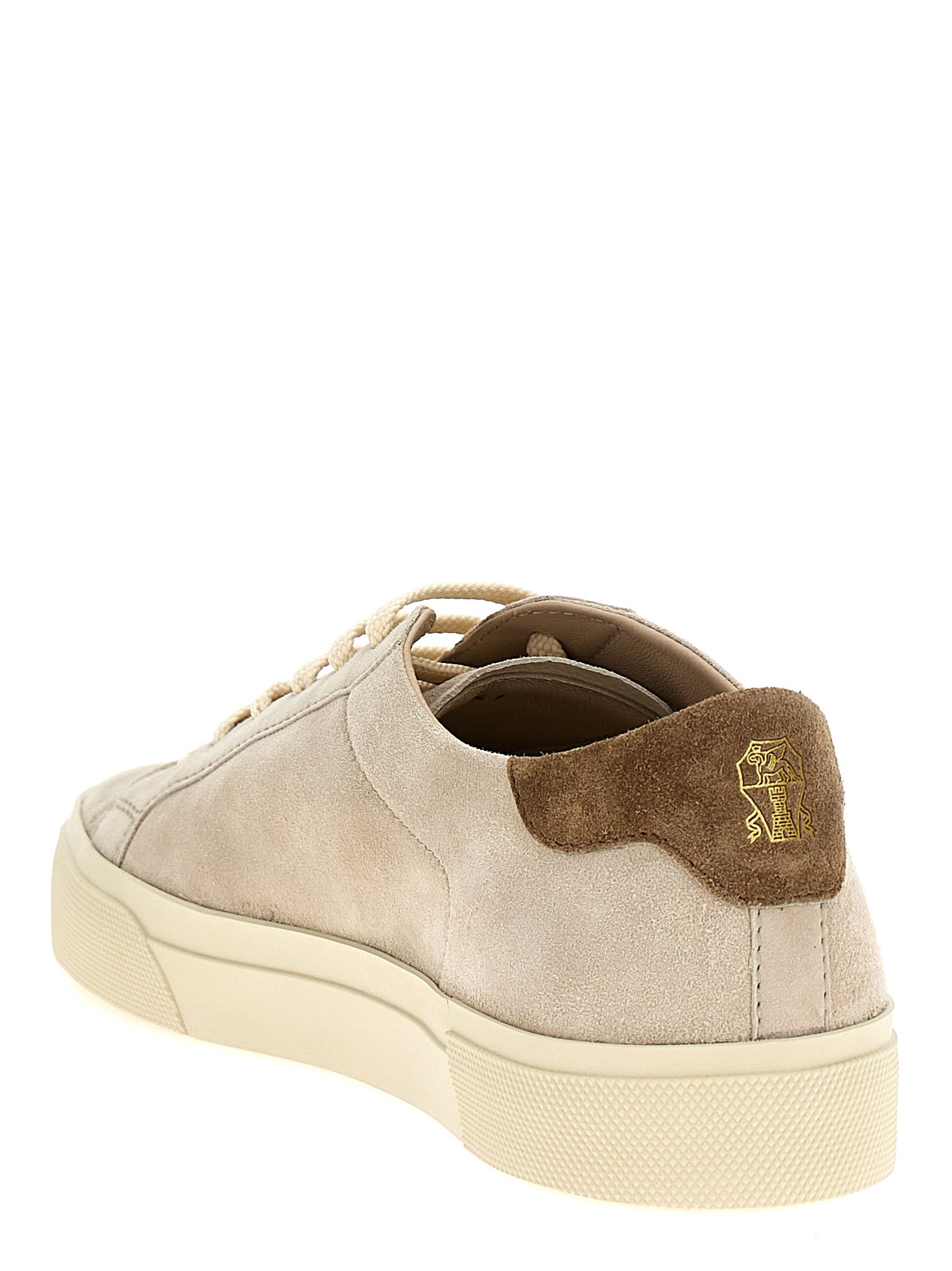 Brunello Cucinelli Beige 'Low Top' Sneakers