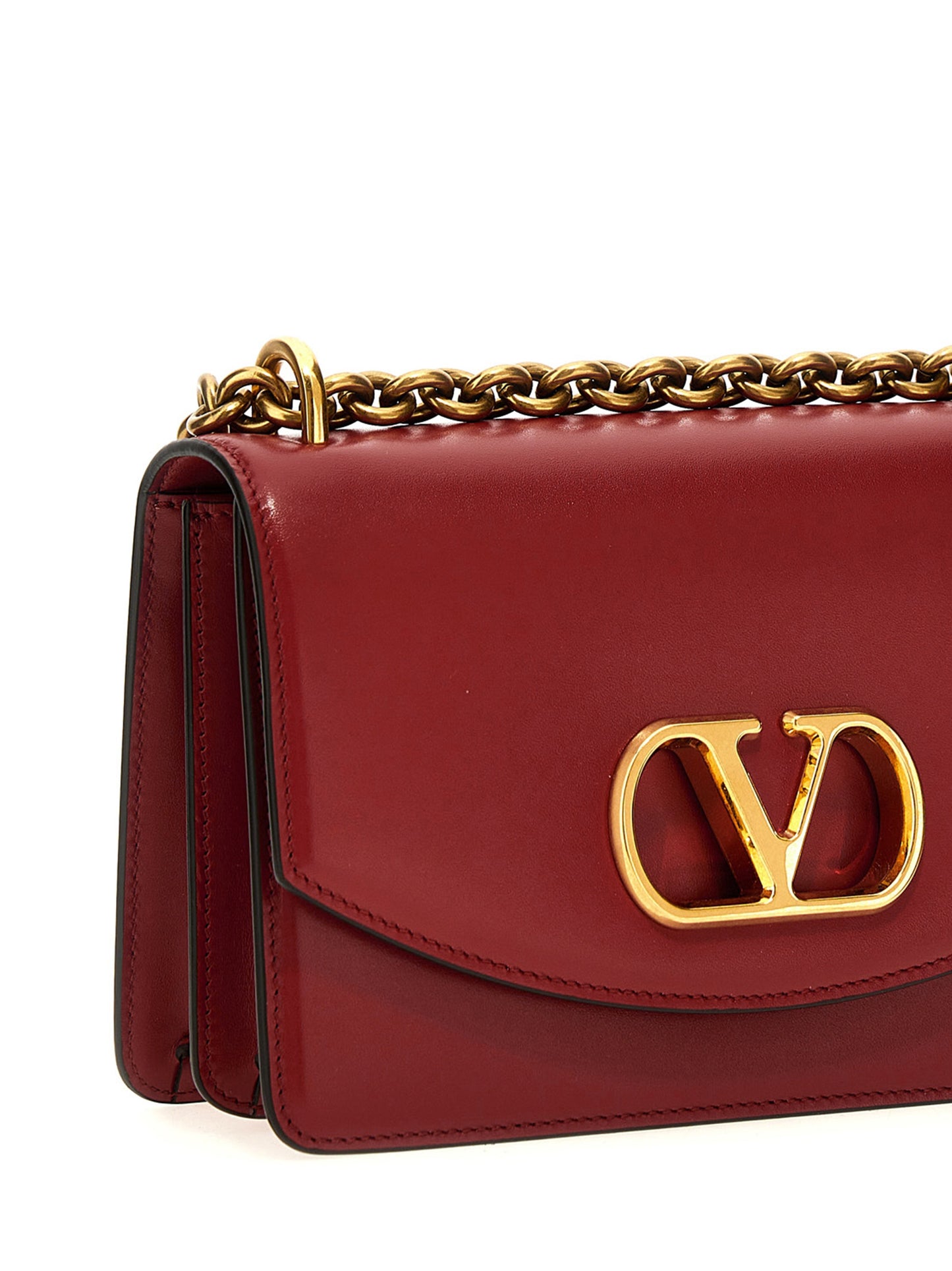 Valentino Garavani Multicolor Calfskin Shoulder Bag Curated Luxury Accessories by Orvyn
