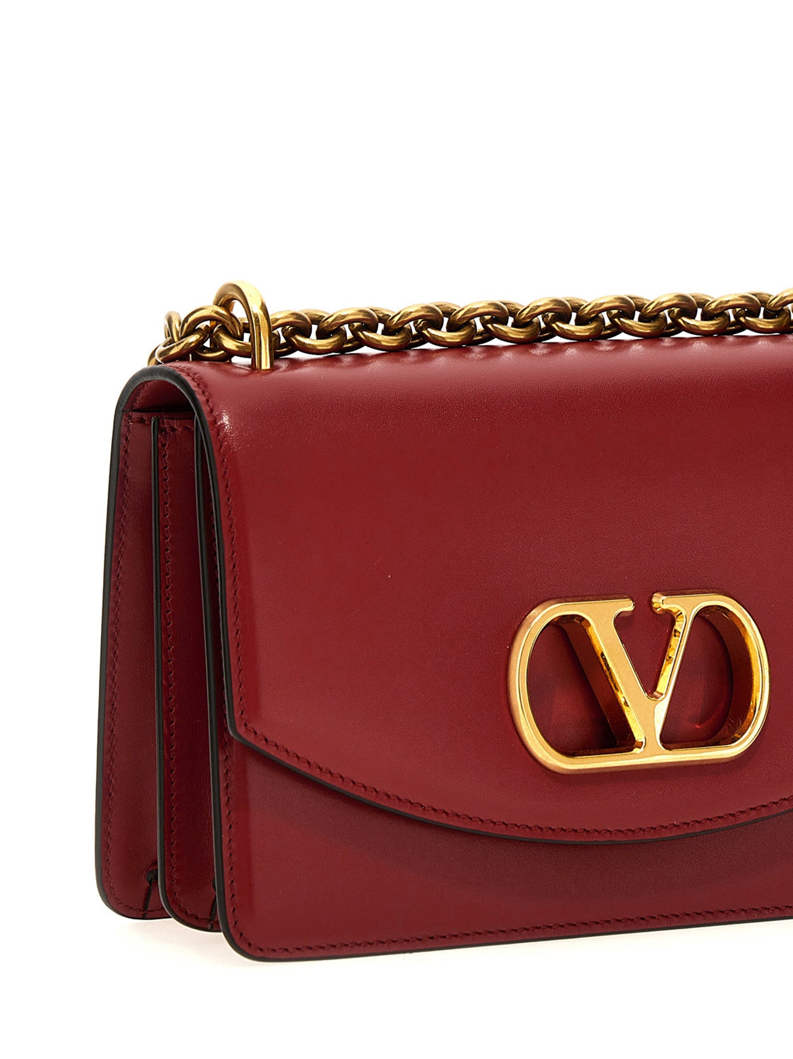 Valentino Garavani Multicolor Calfskin Shoulder Bag Curated Luxury Accessories by Orvyn