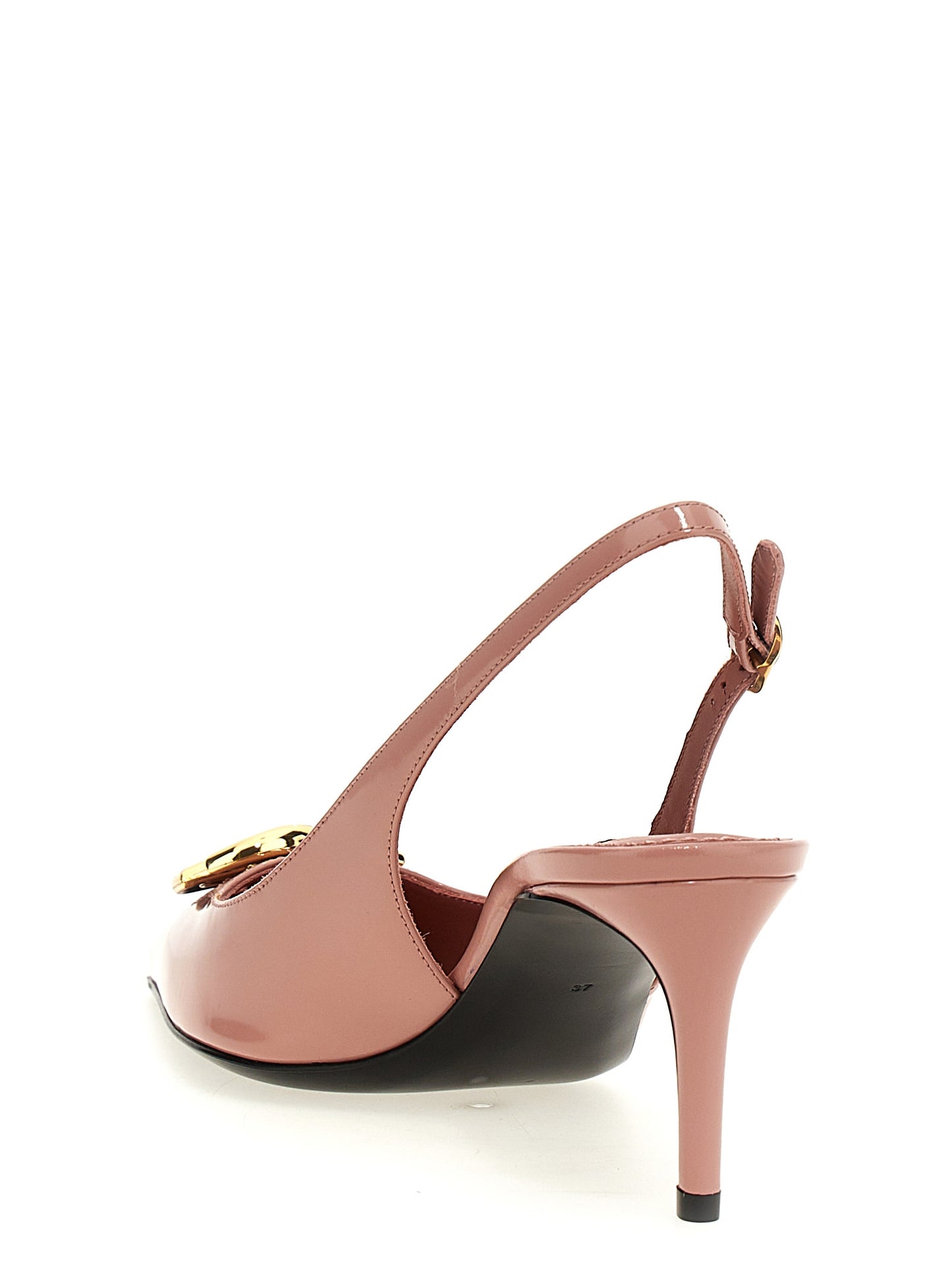 Dolce & Gabbana Multicolor Calfskin Mid Heel Pumps Curated Luxury Accessories by Orvyn