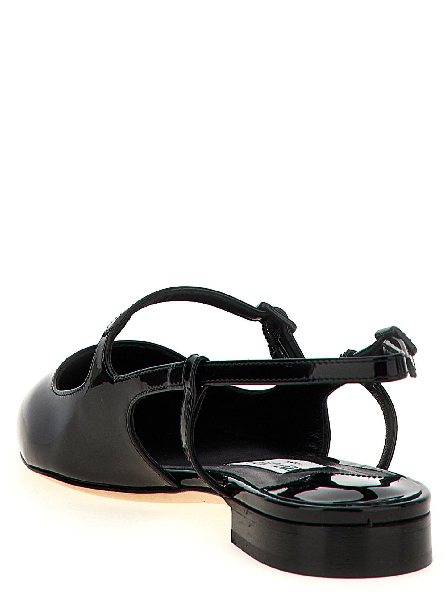 Jimmy Choo Black Calfskin Ballet Flats Curated Luxury Accessories by Orvyn