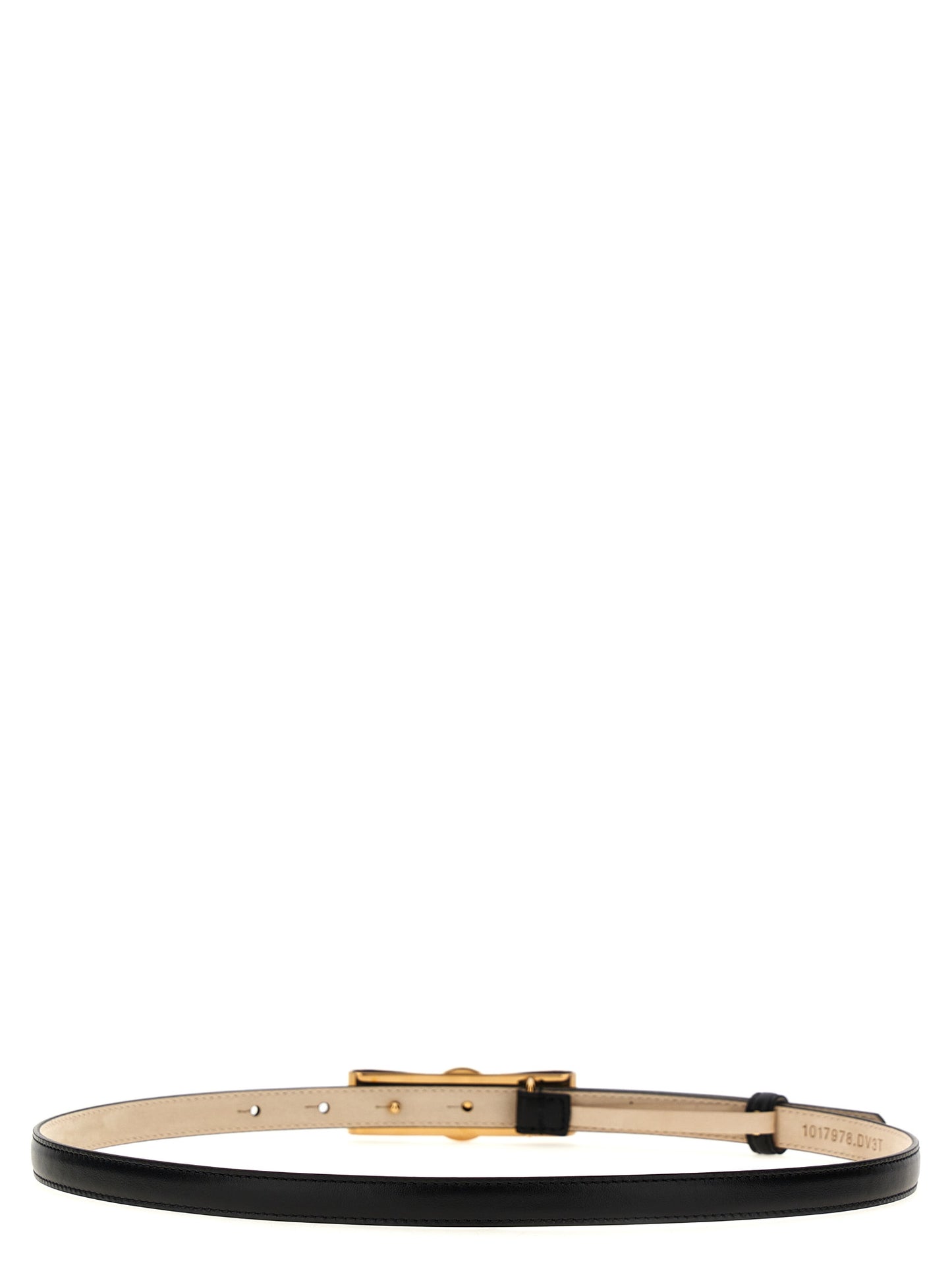 Versace Black Calfskin Regular Belt Curated Luxury Accessories by Orvyn