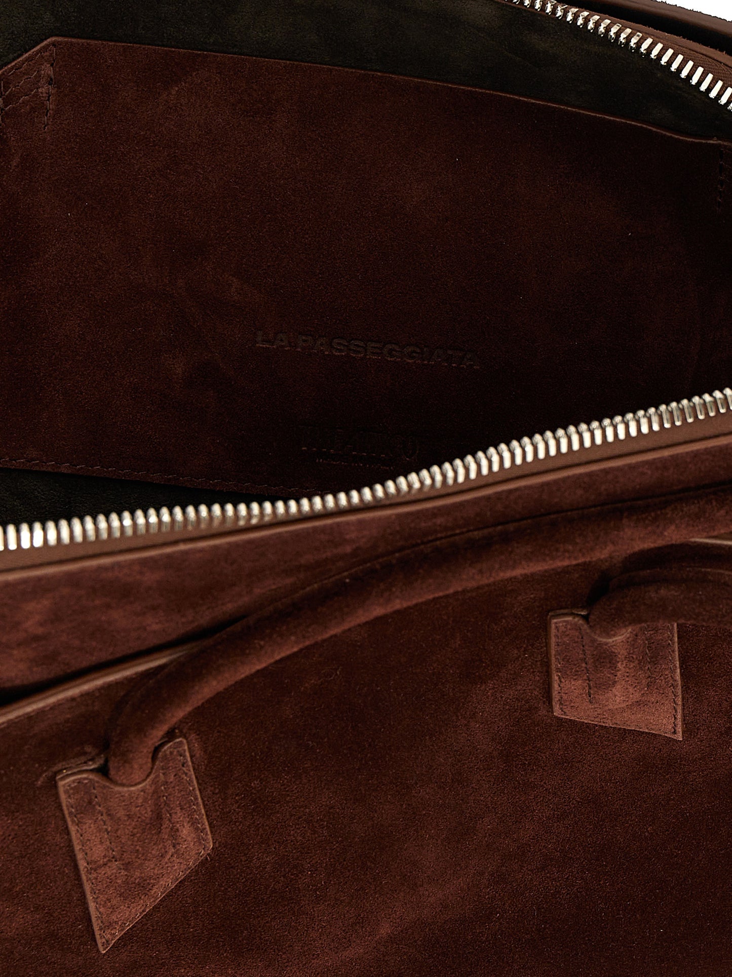 The Attico Brown Calfskin Shoulder Bag Curated Luxury Accessories by Orvyn