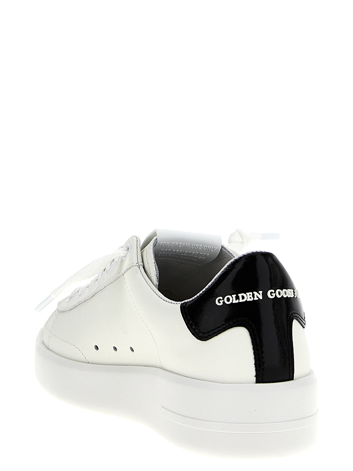 Golden Goose Black Cowhide Low Top Sneakers Curated Luxury Accessories by Orvyn