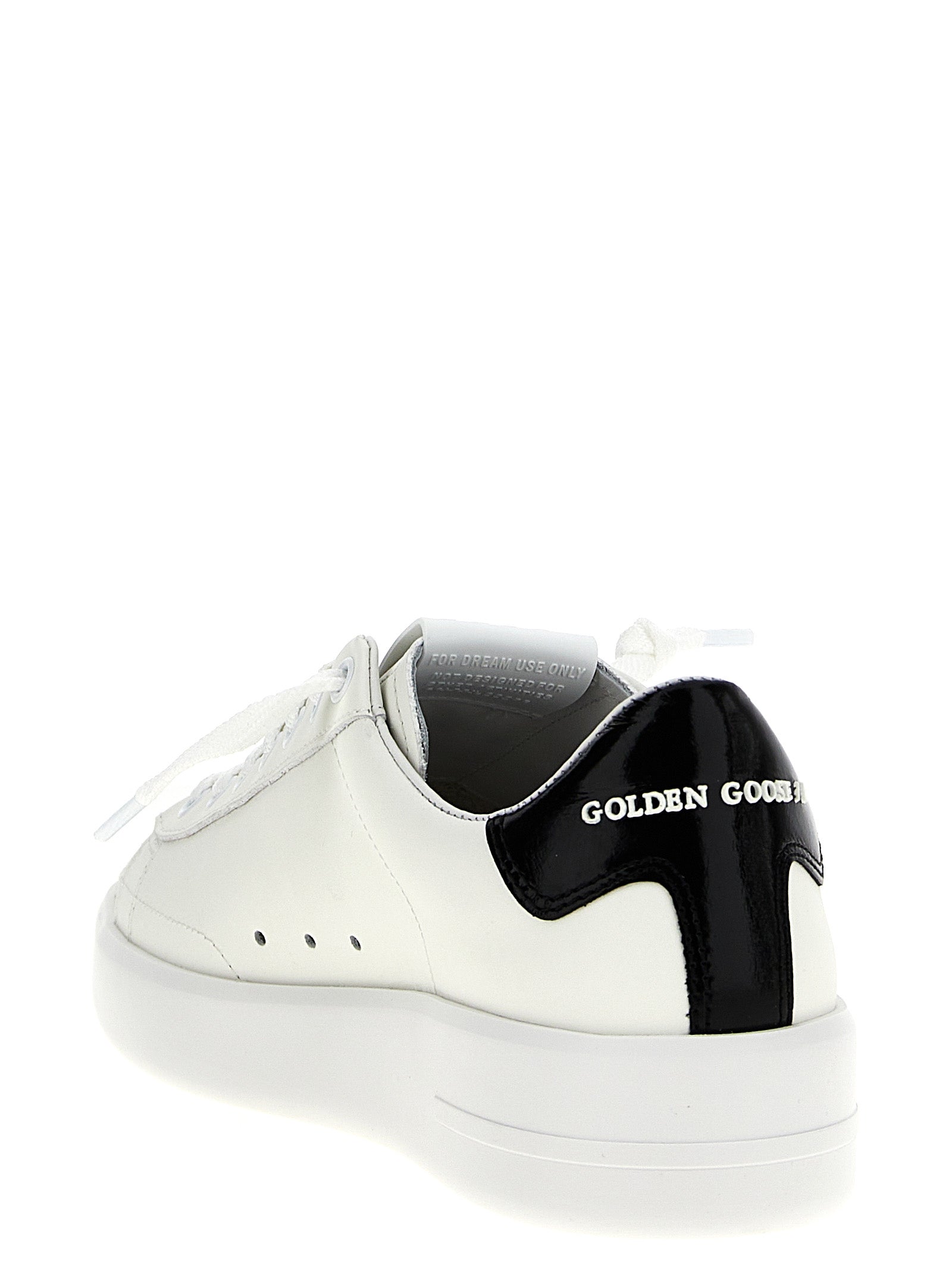 Golden Goose Black Cowhide Low Top Sneakers Curated Luxury Accessories by Orvyn