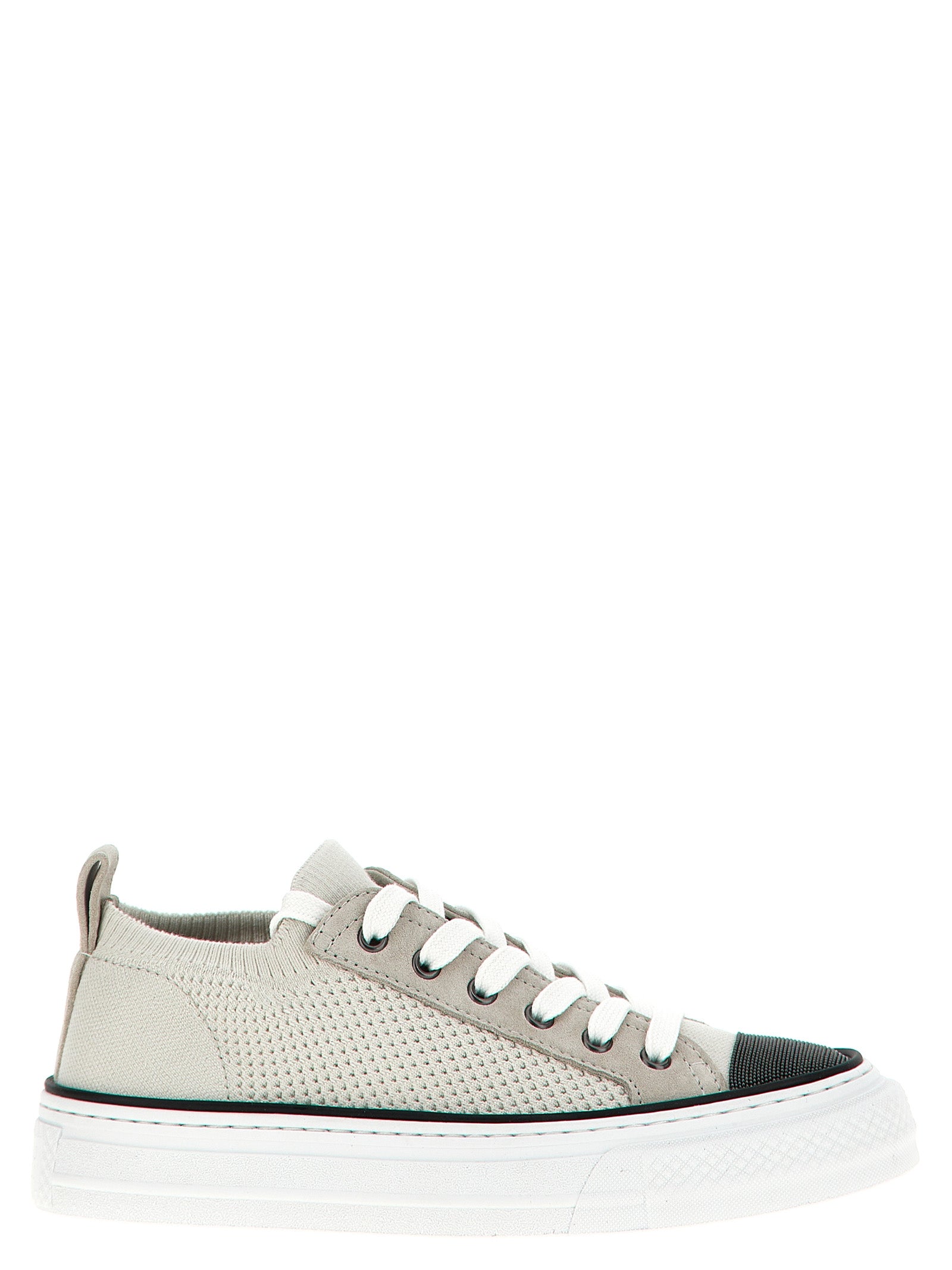 Brunello Cucinelli Multicolor Cotton Low Top Sneakers Curated Luxury Accessories by Orvyn