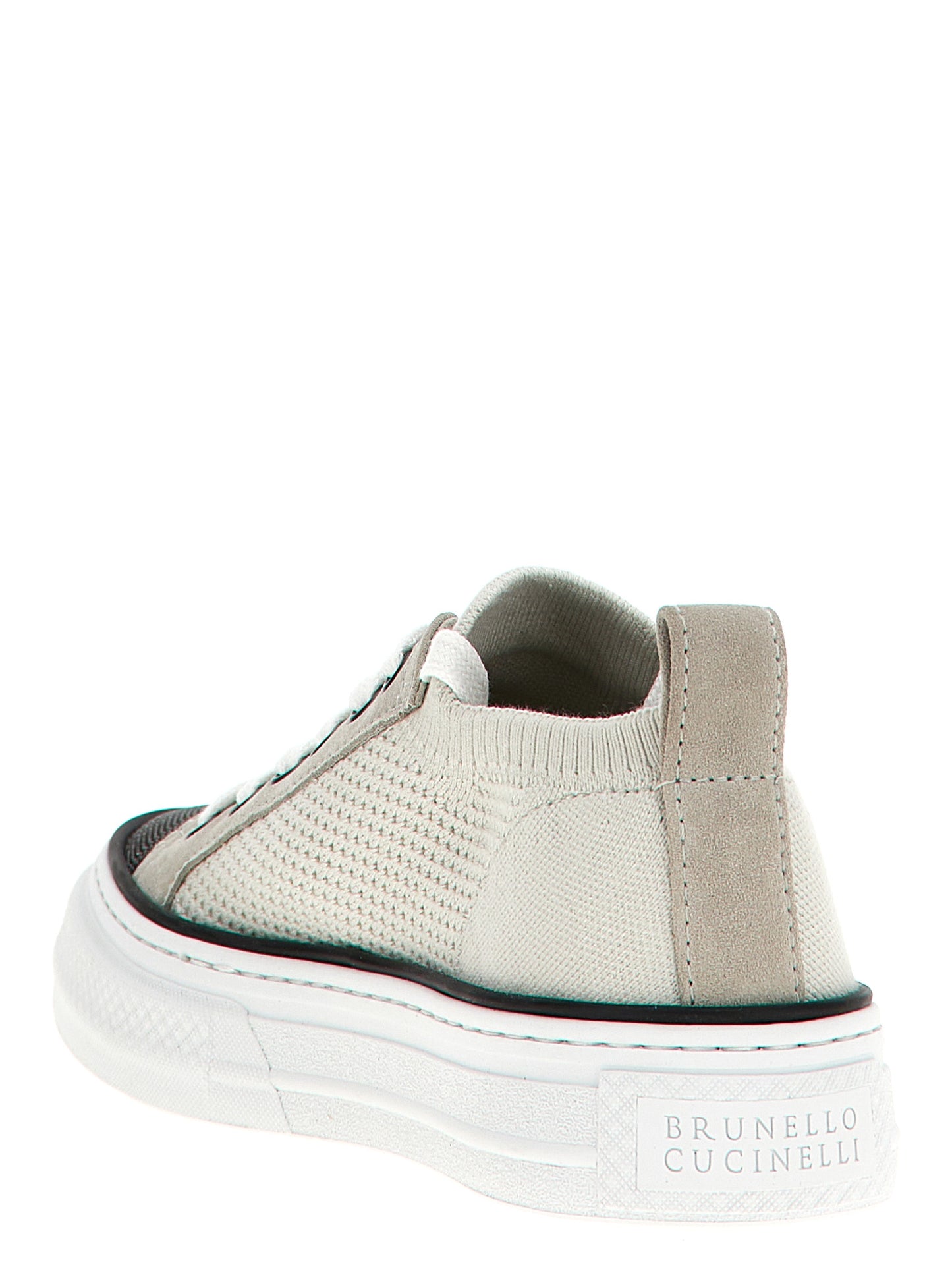 Brunello Cucinelli Multicolor Cotton Low Top Sneakers Curated Luxury Accessories by Orvyn