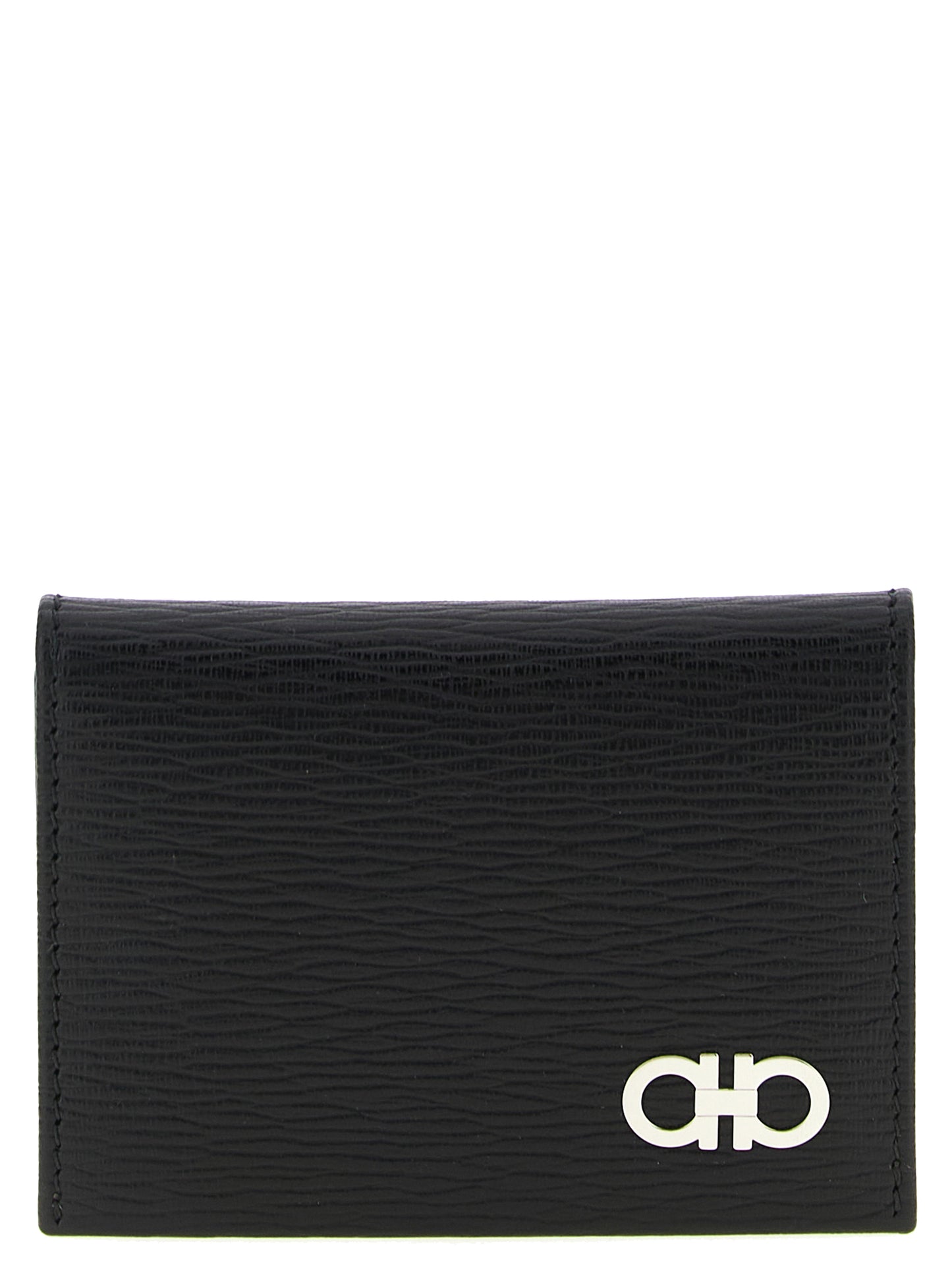 Ferragamo Black Calfskin Cardholder Curated Luxury Accessories by Orvyn