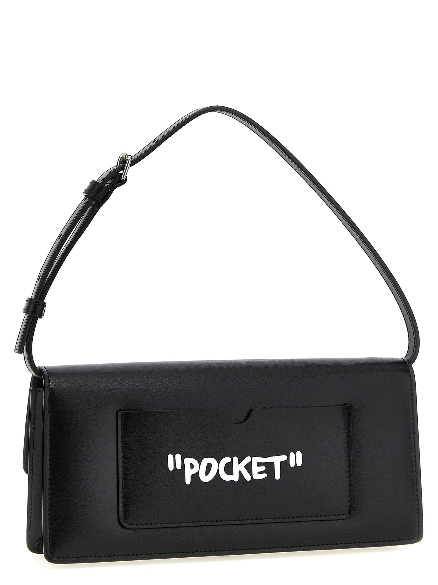 Off-White Bicolor Calfskin Shoulder Bag Curated Luxury Accessories by Orvyn