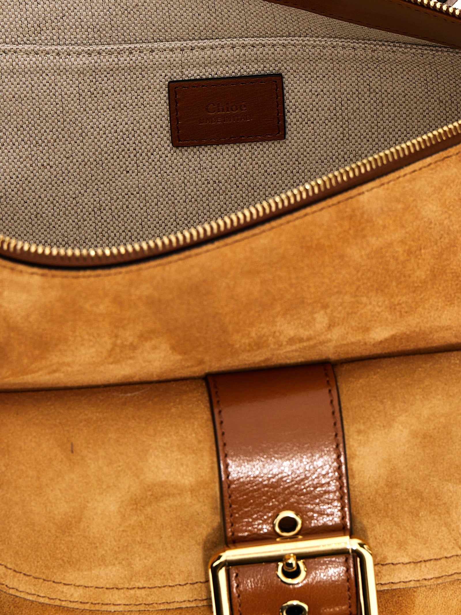 Chloé Brown Calfskin Shoulder Bag Curated Luxury Accessories by Orvyn