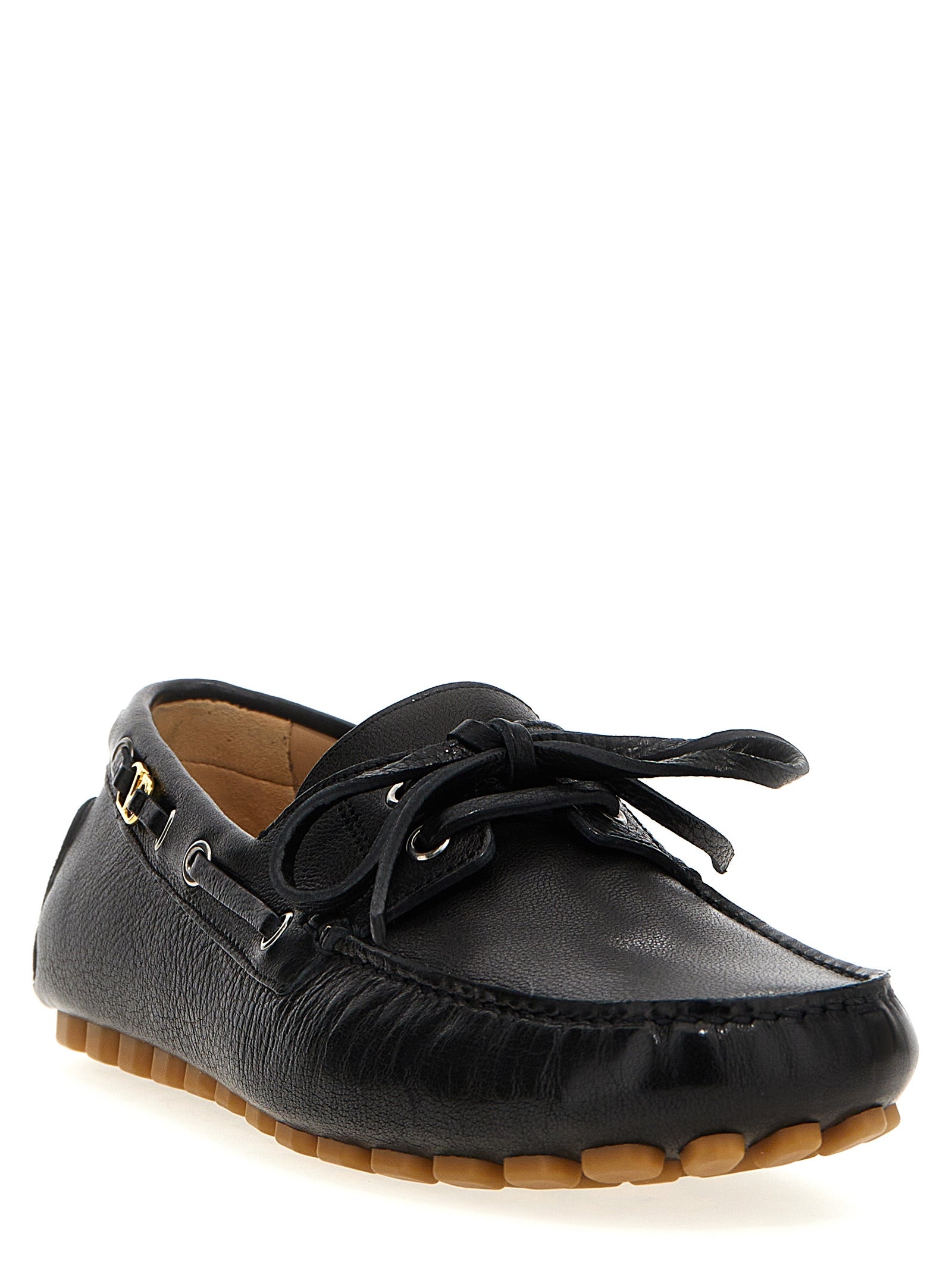Valentino Garavani Black Driver Fastaway Slip-On Loafers Curated Luxury Accessories by Orvyn