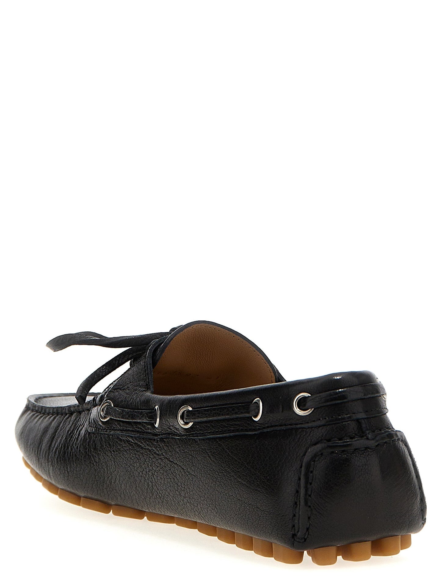 Valentino Garavani Black Driver Fastaway Slip-On Loafers Curated Luxury Accessories by Orvyn