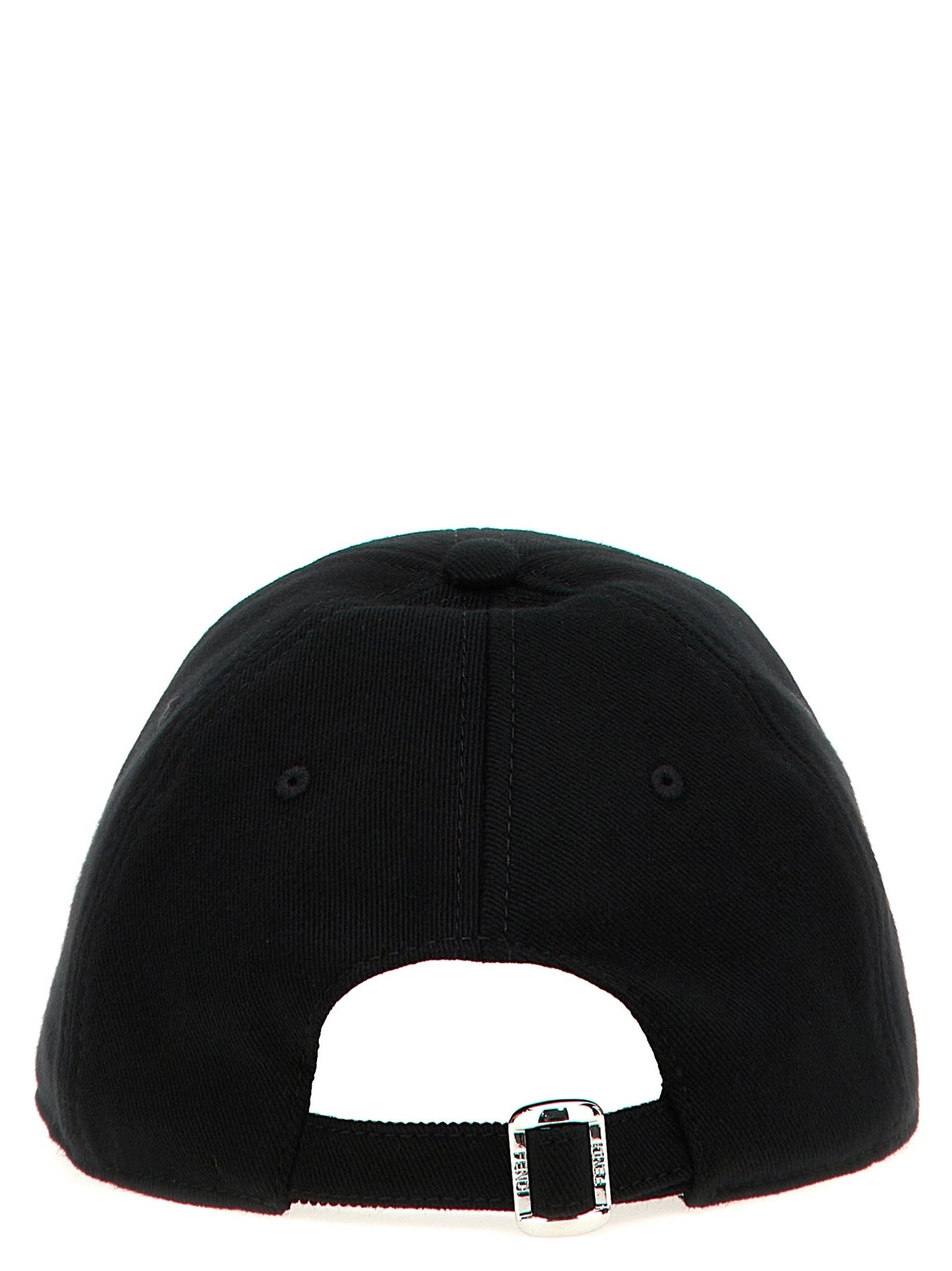 Fendi Black Cotton Cap (Baseball Hat) Curated Luxury Accessories by Orvyn
