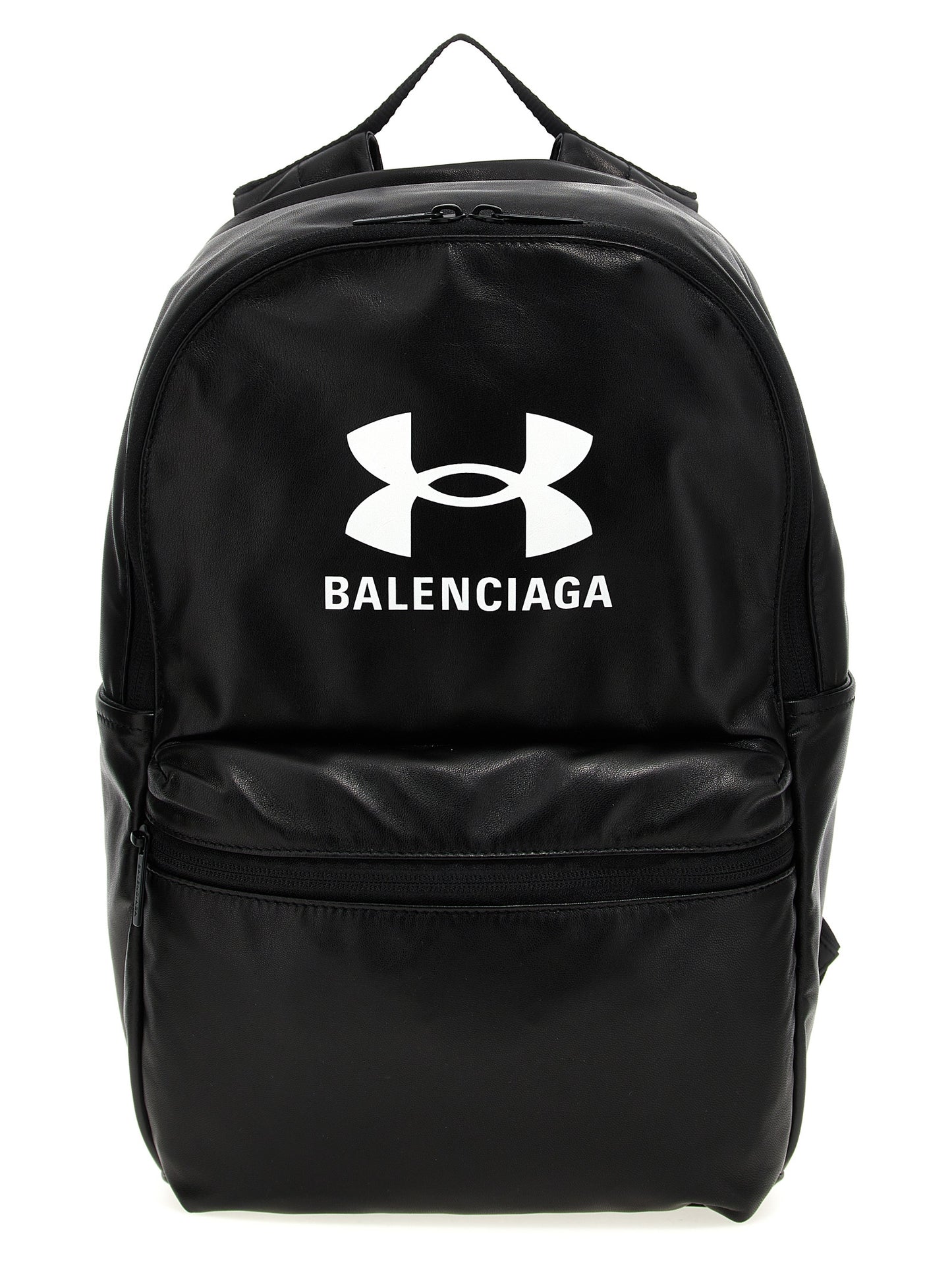 Balenciaga Bicolor Lamb Leather Backpack Curated Luxury Accessories by Orvyn