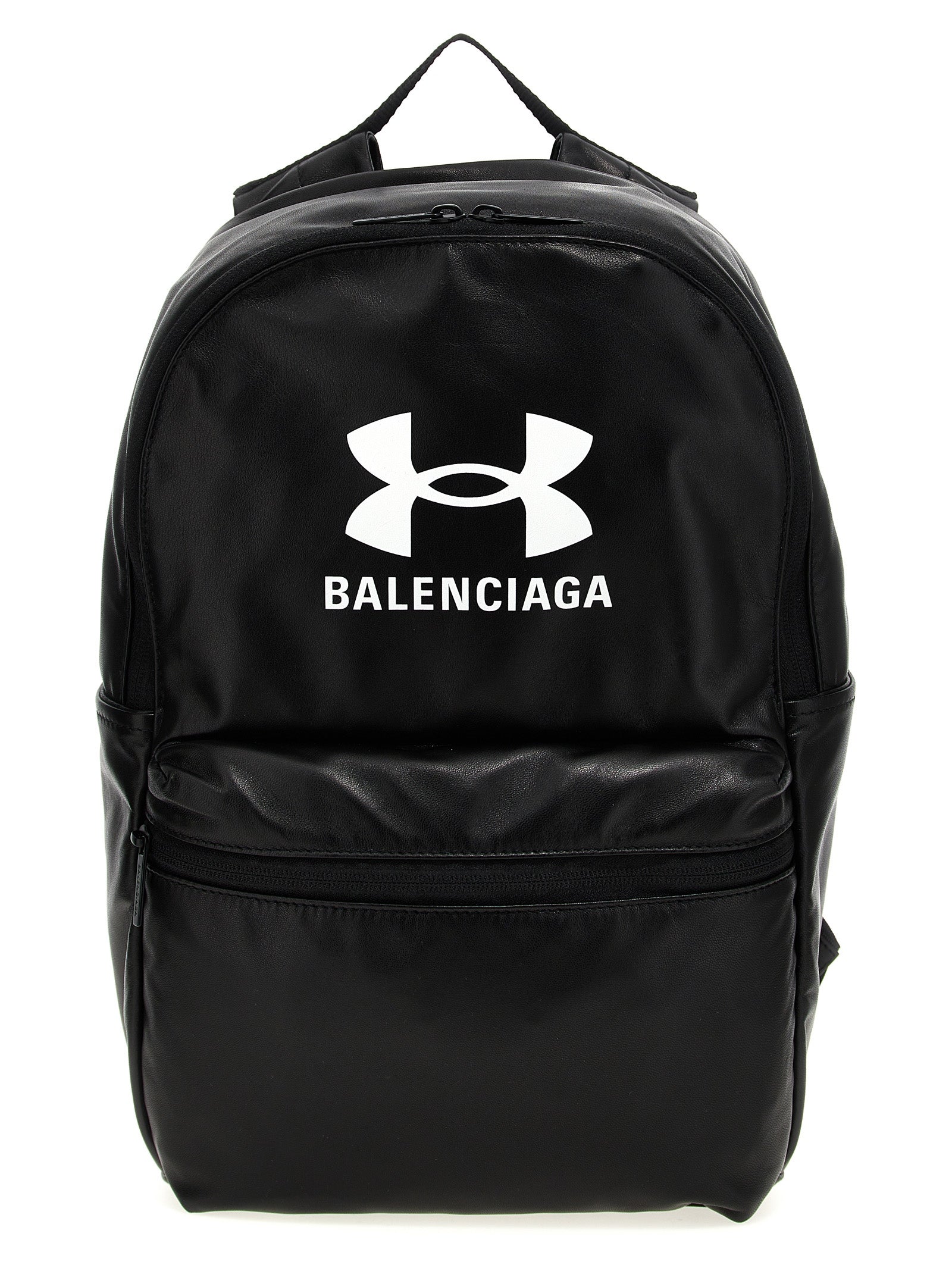 Balenciaga Bicolor Lamb Leather Backpack Curated Luxury Accessories by Orvyn