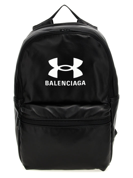 Balenciaga Bicolor Lamb Leather Backpack Curated Luxury Accessories by Orvyn