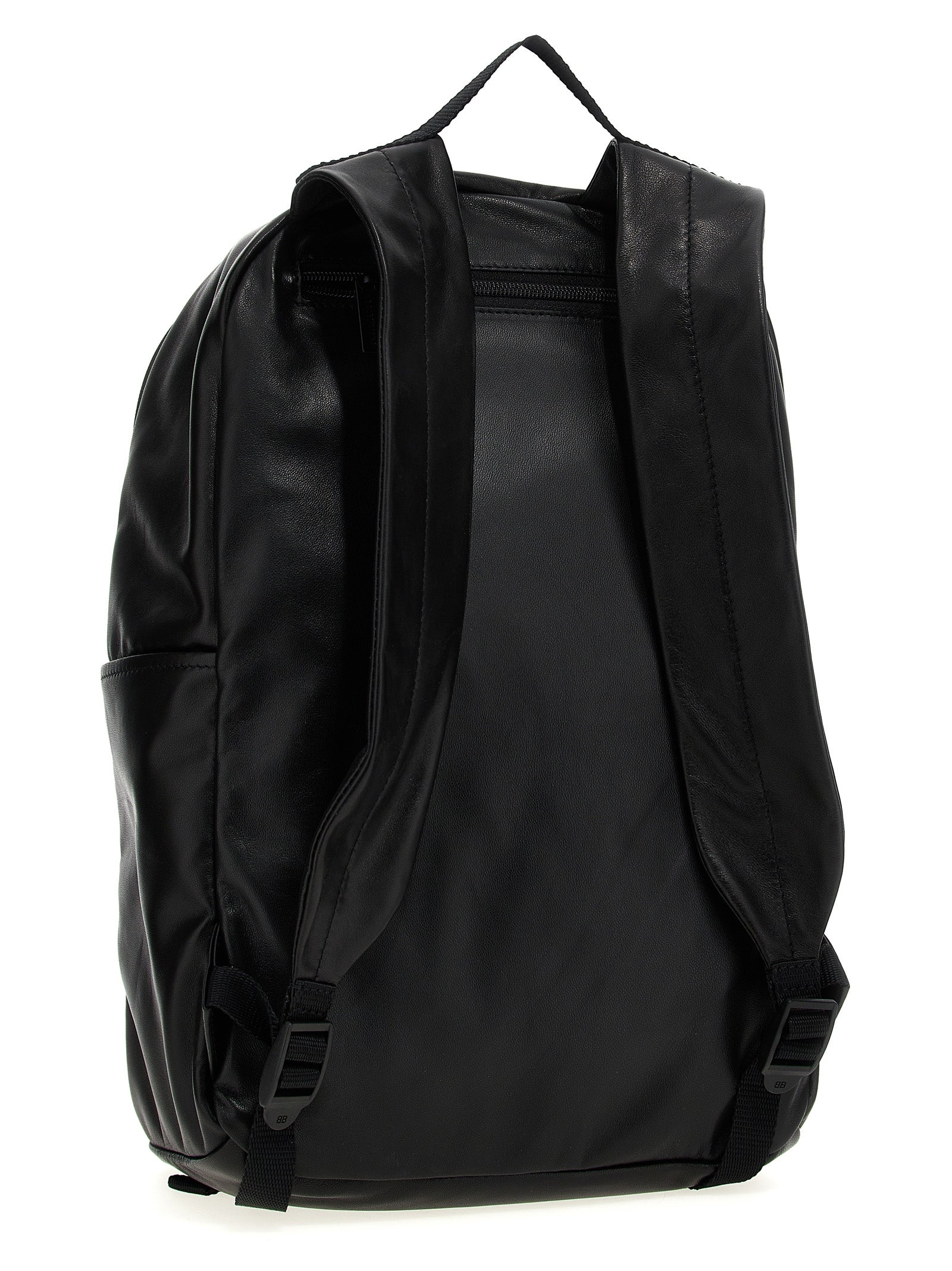 Balenciaga Bicolor Lamb Leather Backpack Curated Luxury Accessories by Orvyn
