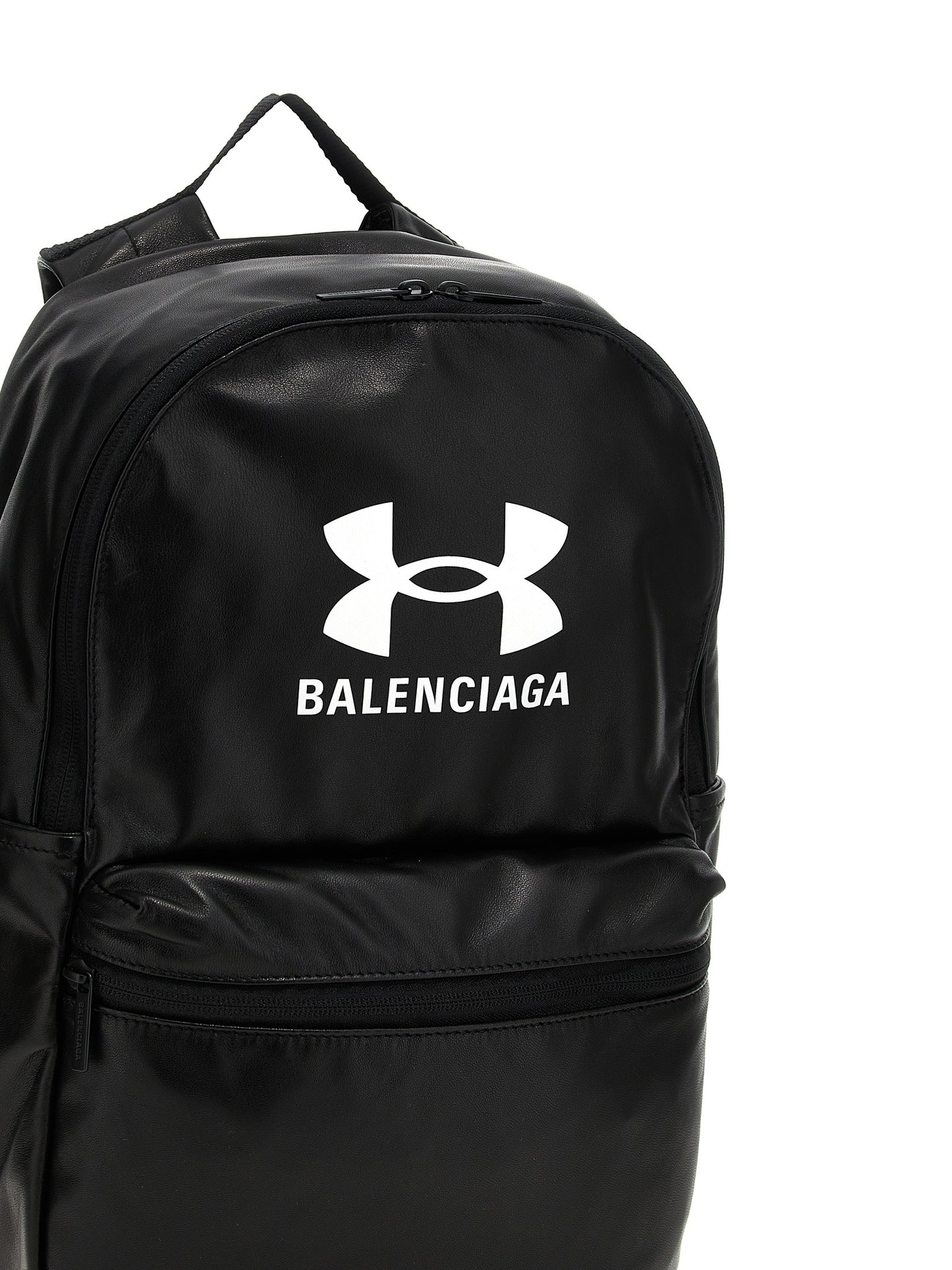 Balenciaga Bicolor Lamb Leather Backpack Curated Luxury Accessories by Orvyn