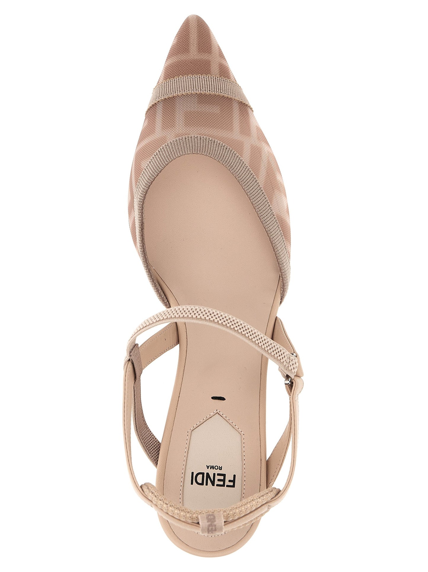 Fendi Multicolor Polyamide Mid Heel Pumps Curated Luxury Accessories by Orvyn