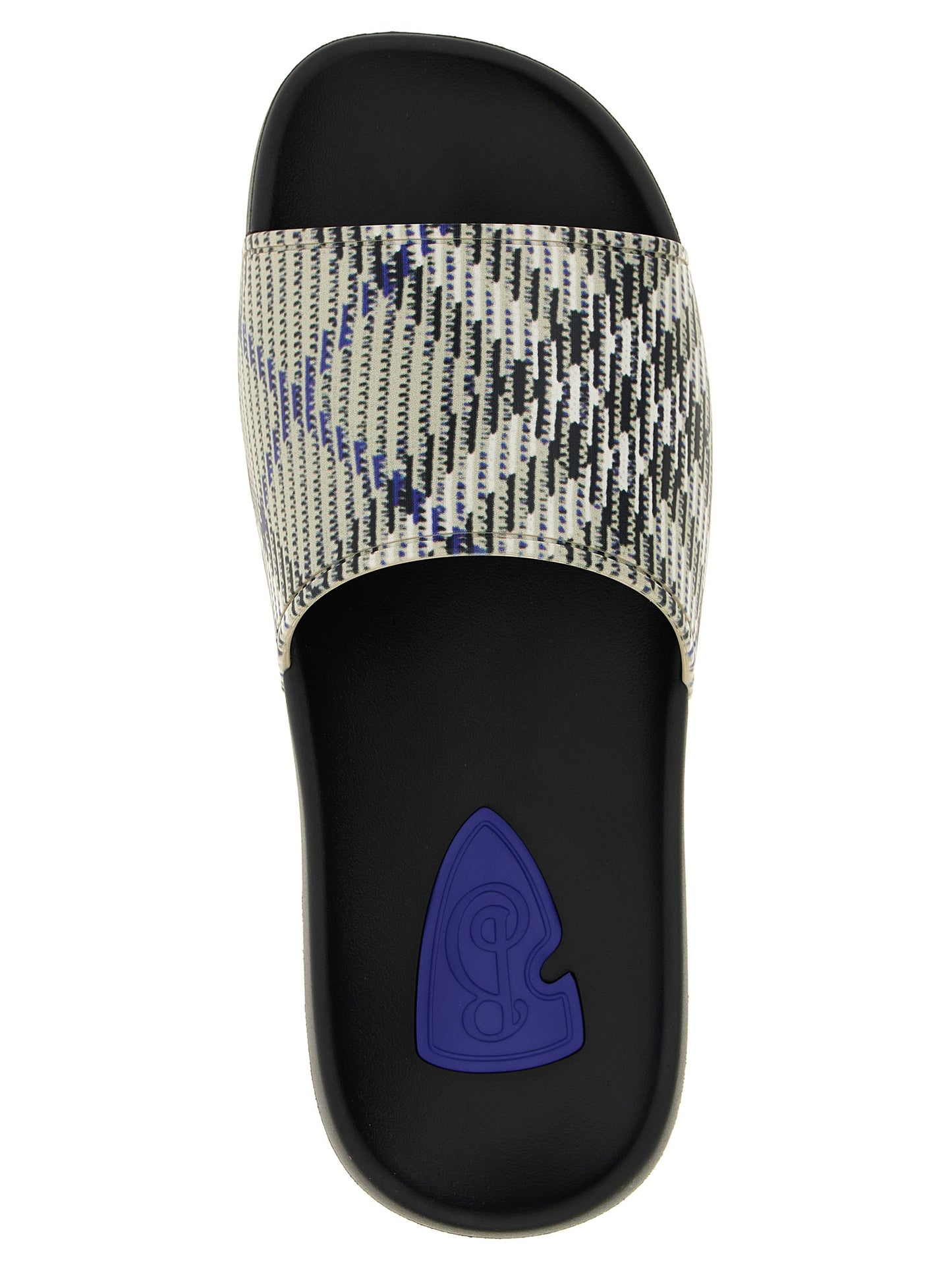 Burberry Multicolor 'Dive Check' Sandals Curated Luxury Accessories by Orvyn