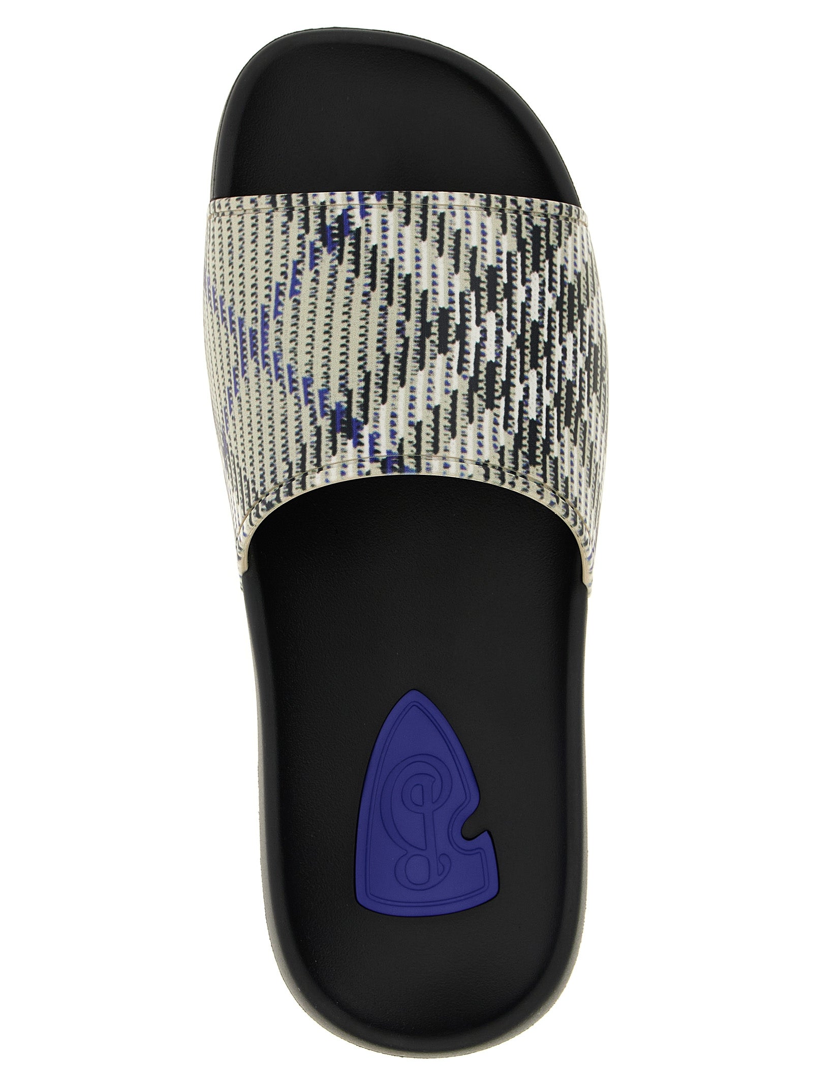 Burberry Multicolor 'Dive Check' Sandals Curated Luxury Accessories by Orvyn