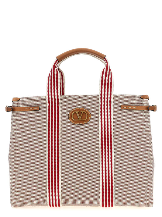 Valentino Garavani Multicolor Cotton Handbag Curated Luxury Accessories by Orvyn