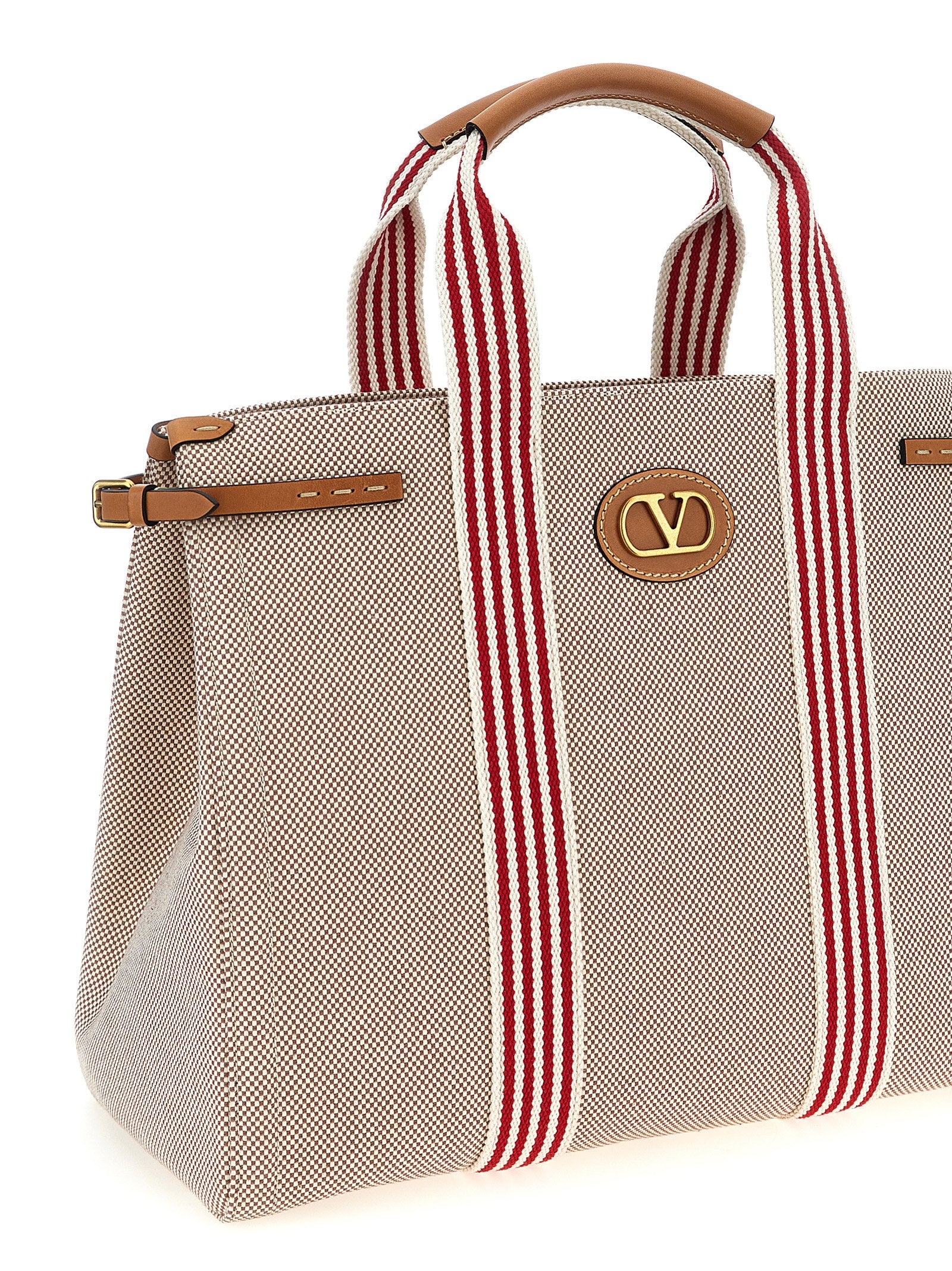 Valentino Garavani Multicolor Cotton Handbag Curated Luxury Accessories by Orvyn