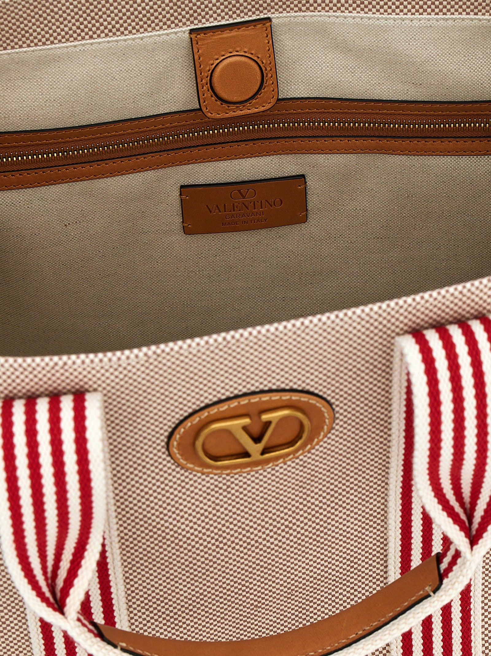 Valentino Garavani Multicolor Cotton Handbag Curated Luxury Accessories by Orvyn