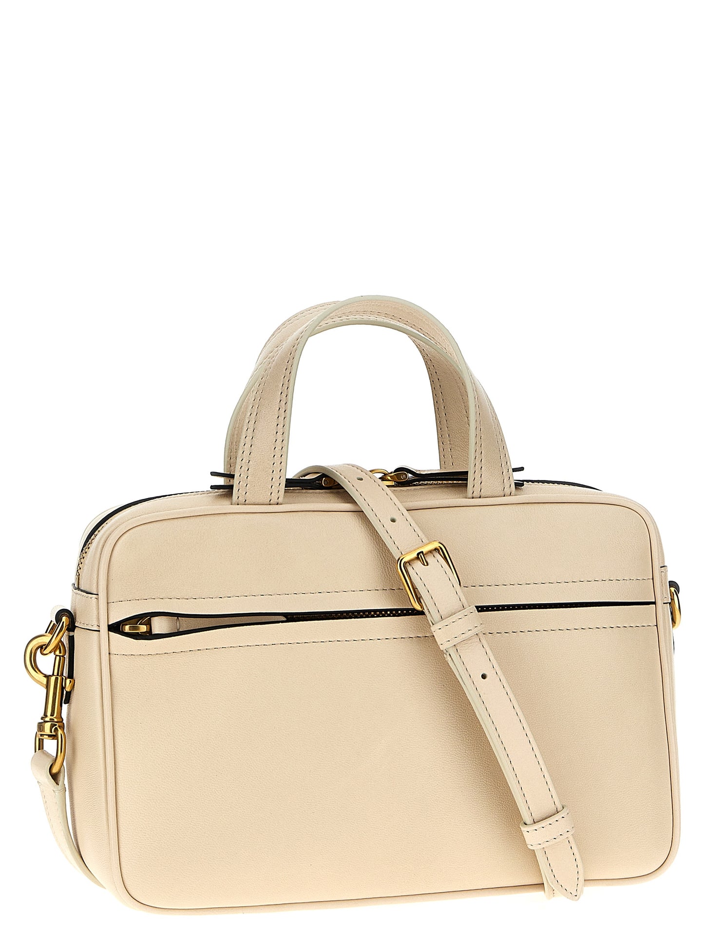 Valentino Garavani Bicolor Lamb Leather Handbag Curated Luxury Accessories by Orvyn