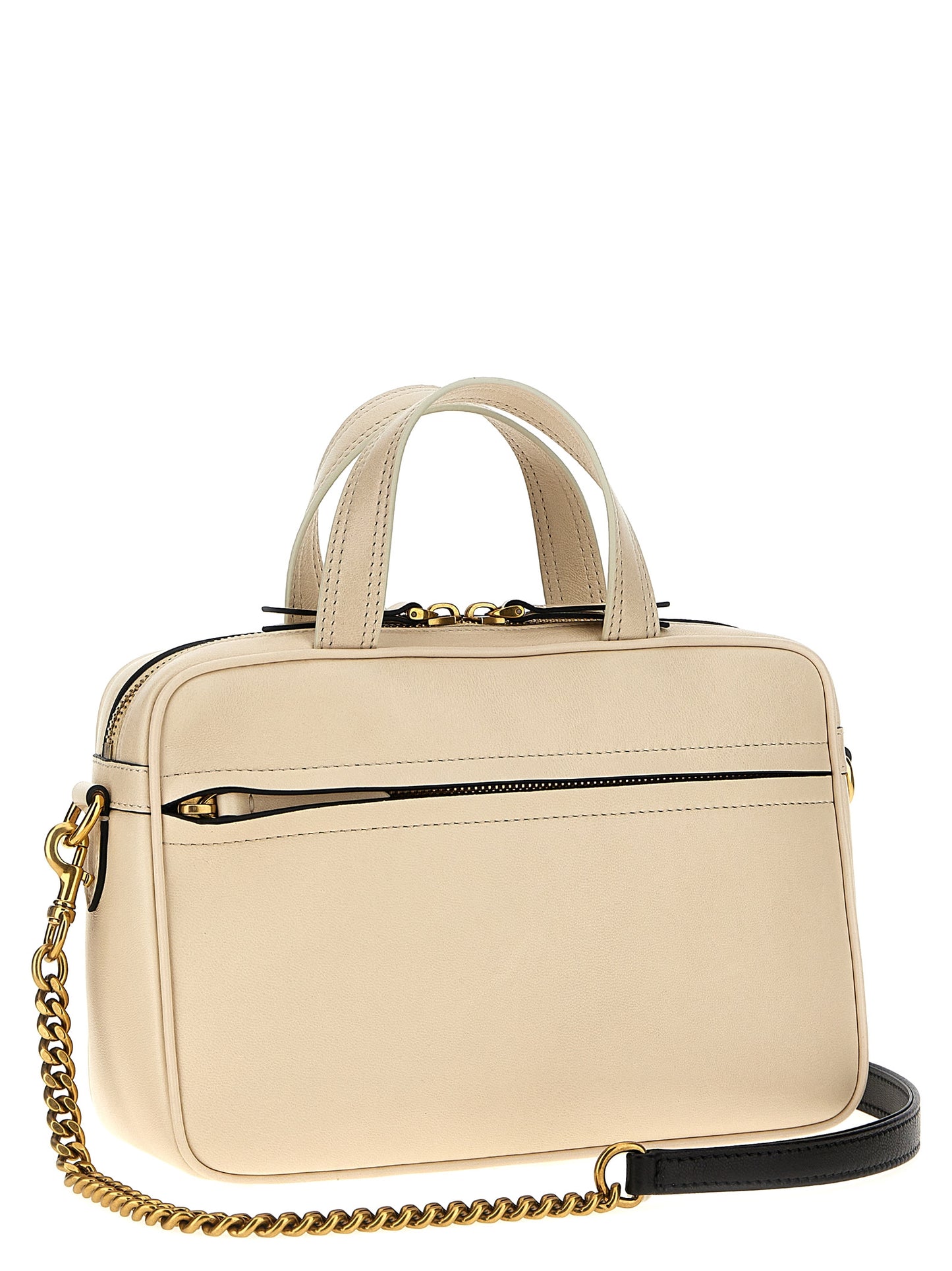 Valentino Garavani Bicolor Lamb Leather Handbag Curated Luxury Accessories by Orvyn