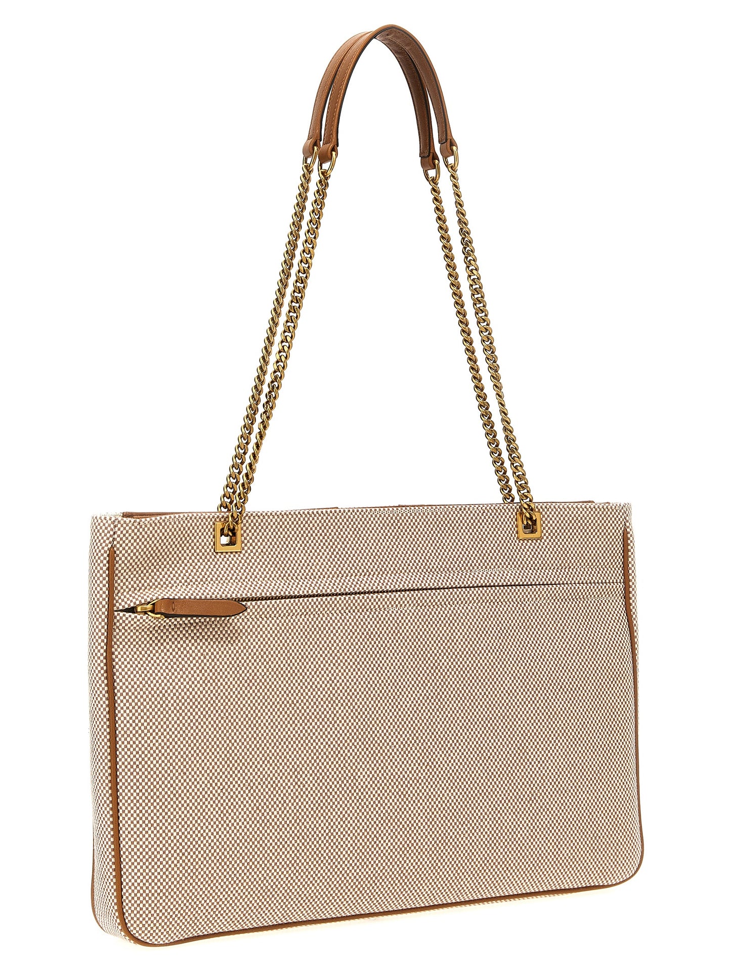 Valentino Garavani Beige Cotton Tote Bag Curated Luxury Accessories by Orvyn