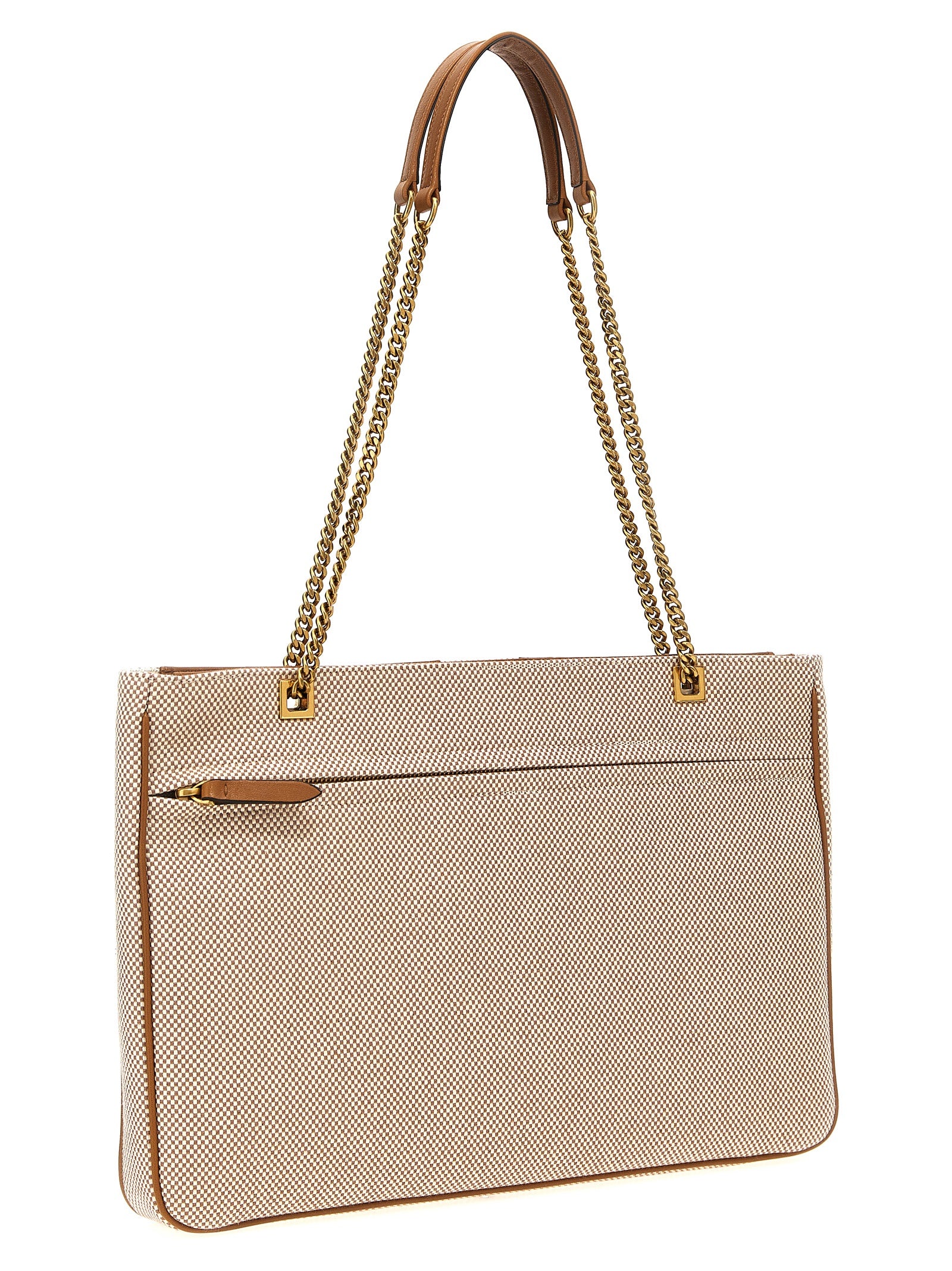 Valentino Garavani Beige Cotton Tote Bag Curated Luxury Accessories by Orvyn