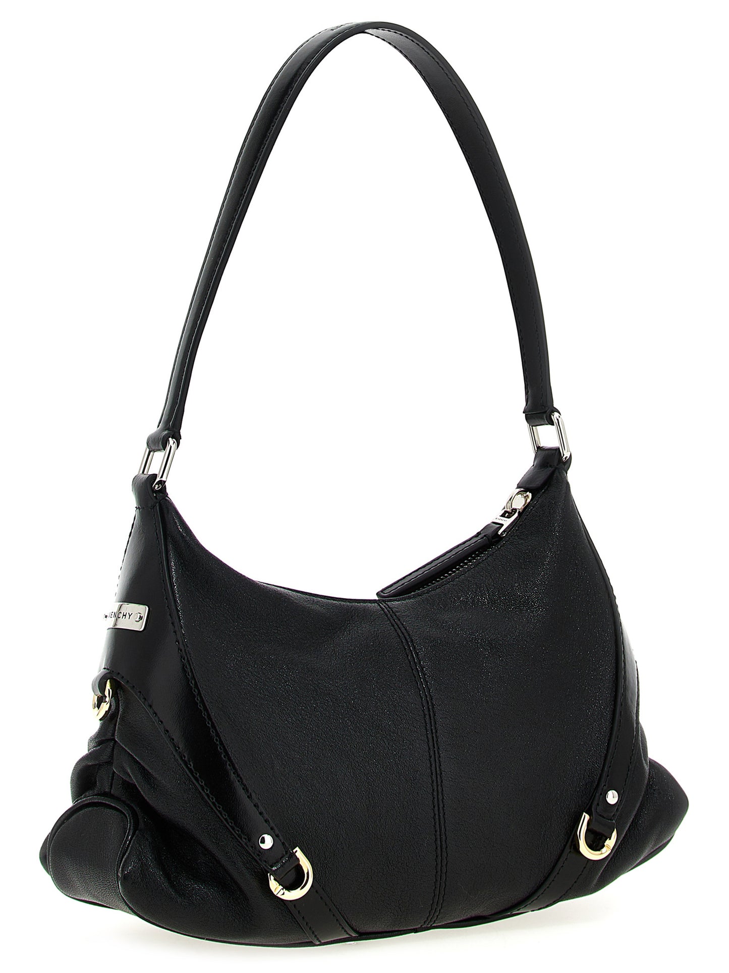 Givenchy Black Lamb Leather Shoulder Bag Curated Luxury Accessories by Orvyn