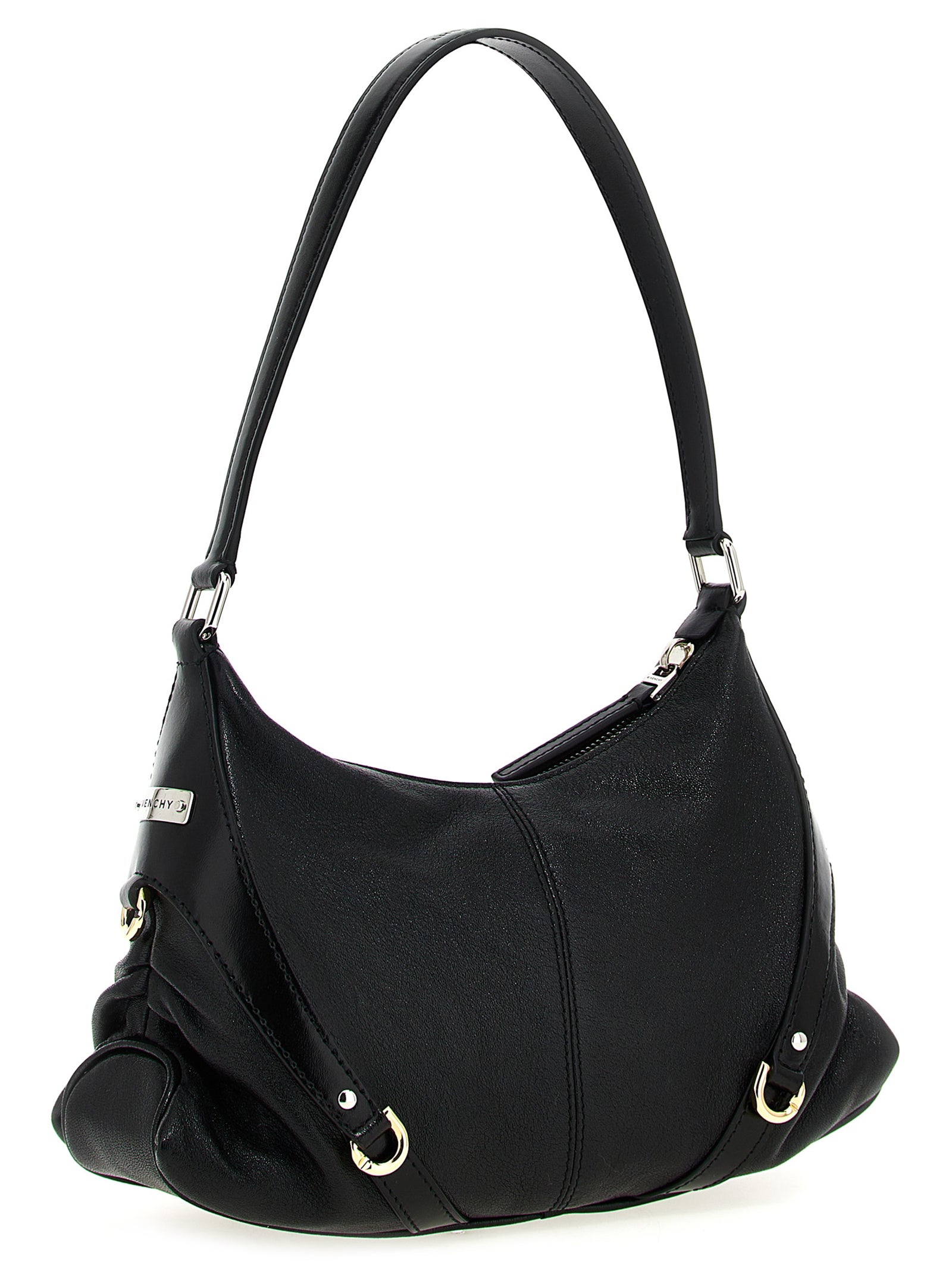 Givenchy Black Lamb Leather Shoulder Bag Curated Luxury Accessories by Orvyn