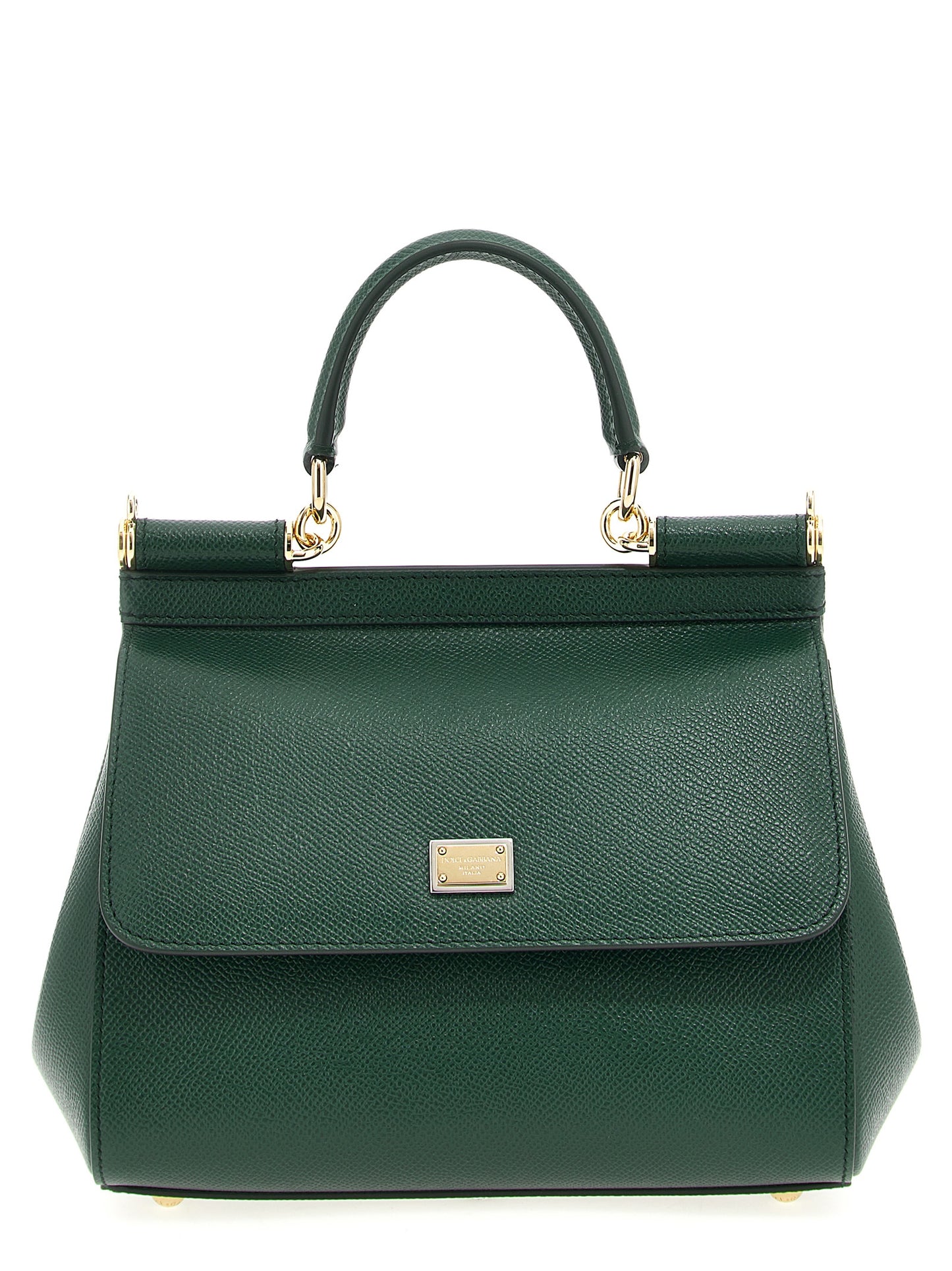 Dolce & Gabbana Bicolor Calfskin Handbag Curated Luxury Accessories by Orvyn