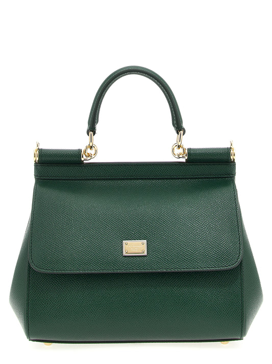 Dolce & Gabbana Bicolor Calfskin Handbag Curated Luxury Accessories by Orvyn
