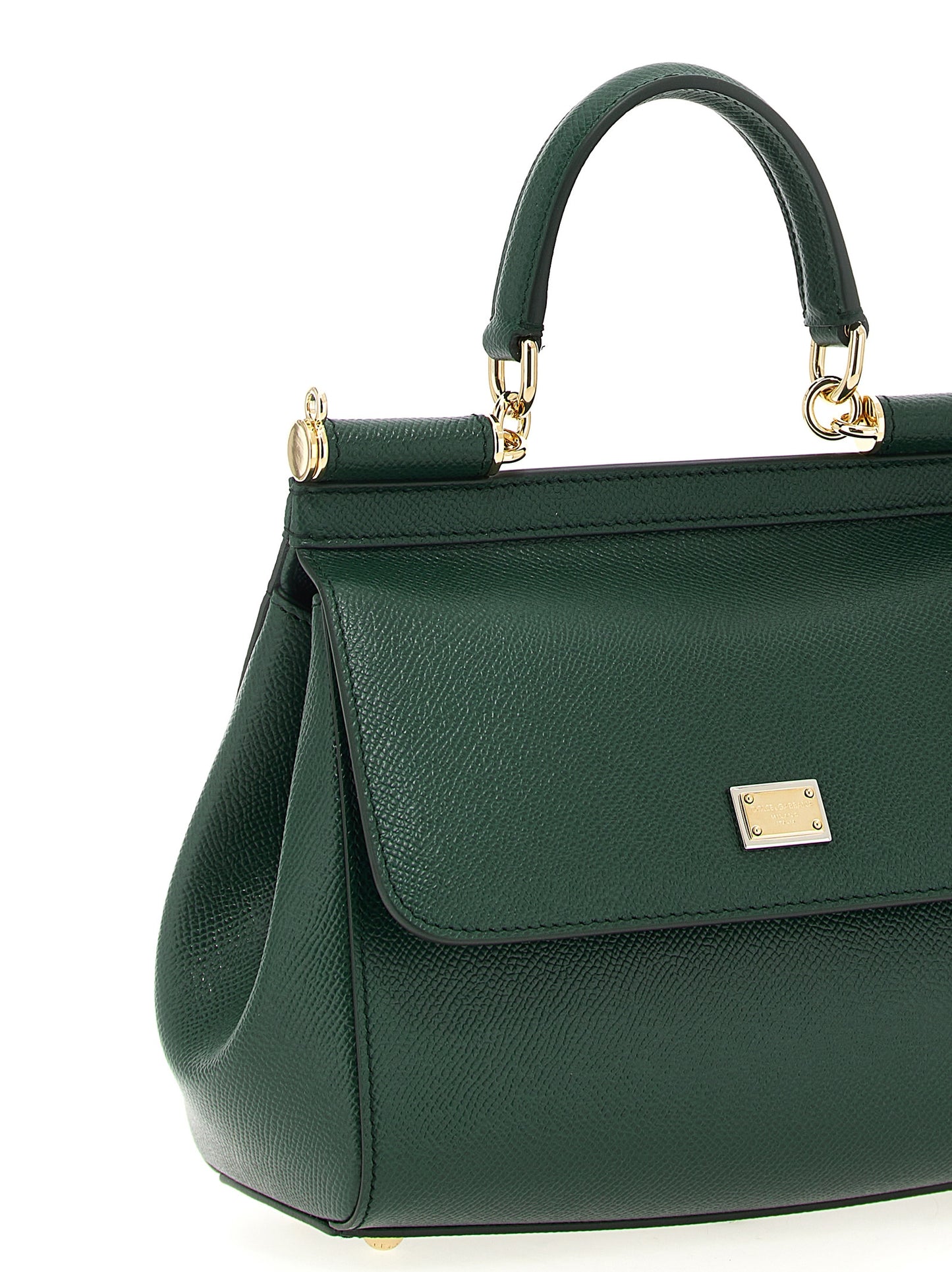 Dolce & Gabbana Bicolor Calfskin Handbag Curated Luxury Accessories by Orvyn