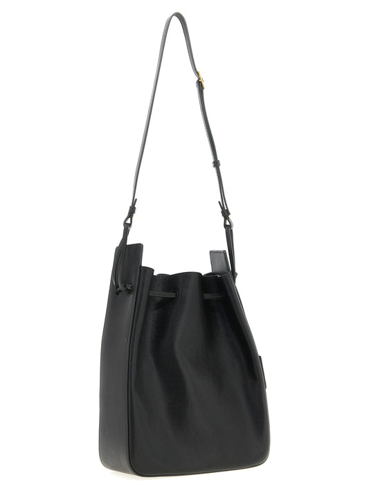 Saint Laurent Bicolor Calfskin Crossbody Bag Curated Luxury Accessories by Orvyn