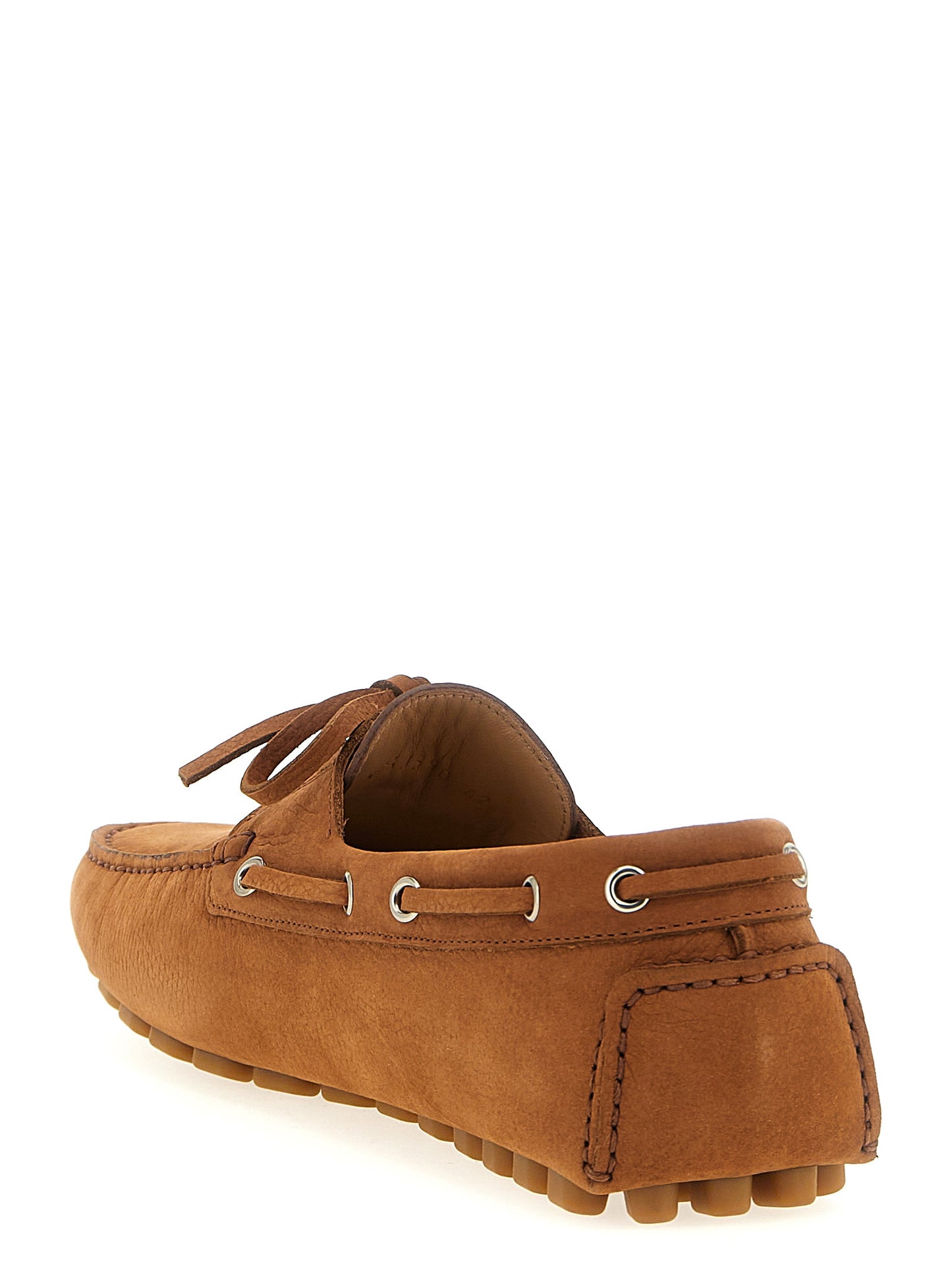 Valentino Garavani Brown Calfskin Slip-On Loafers Curated Luxury Accessories by Orvyn