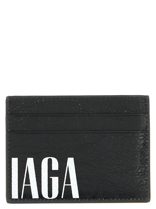 Balenciaga Bicolor Lamb Leather Cardholder Curated Luxury Accessories by Orvyn