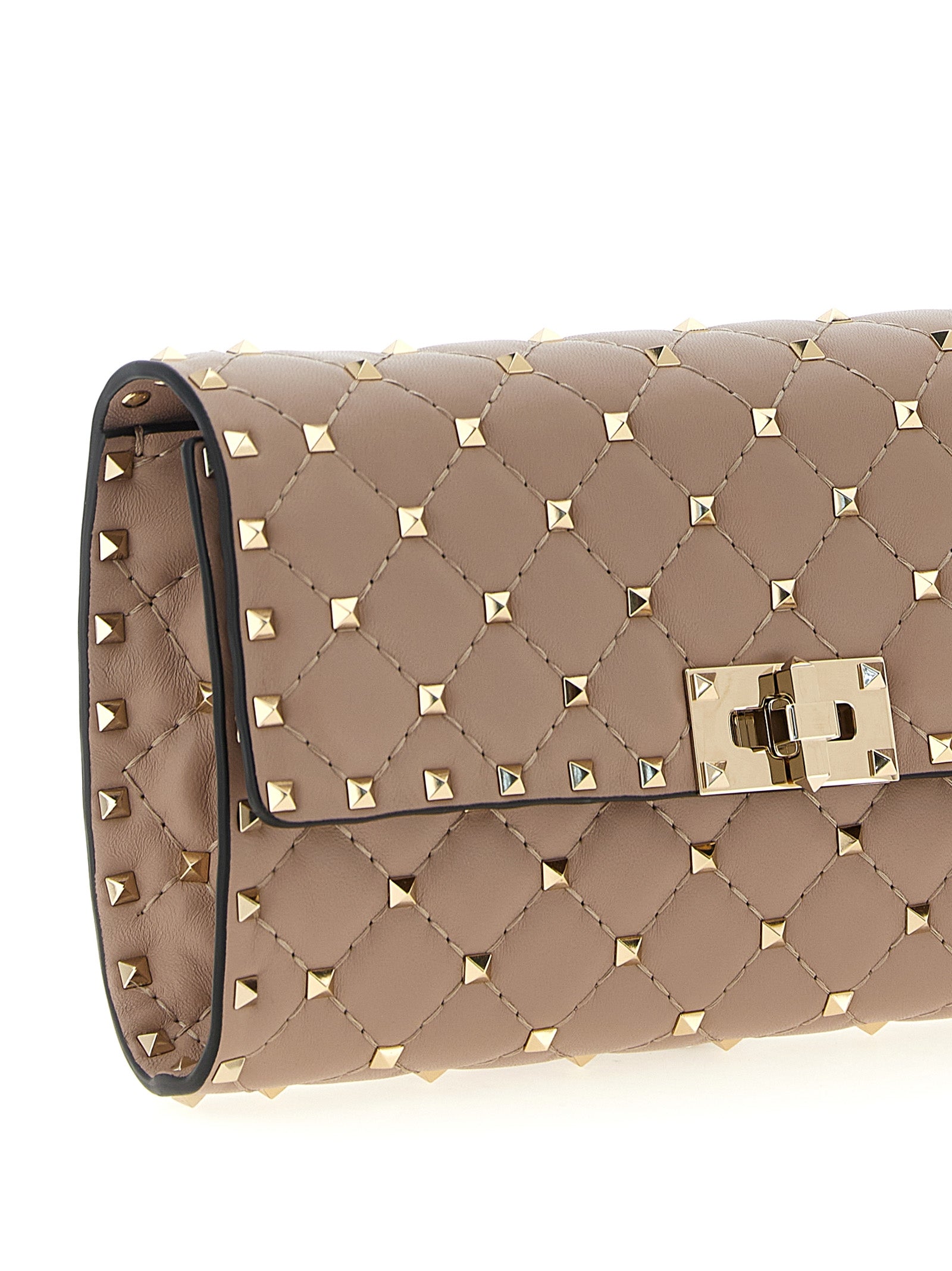 Valentino Garavani Multicolor Lamb Leather Shoulder Bag Curated Luxury Accessories by Orvyn