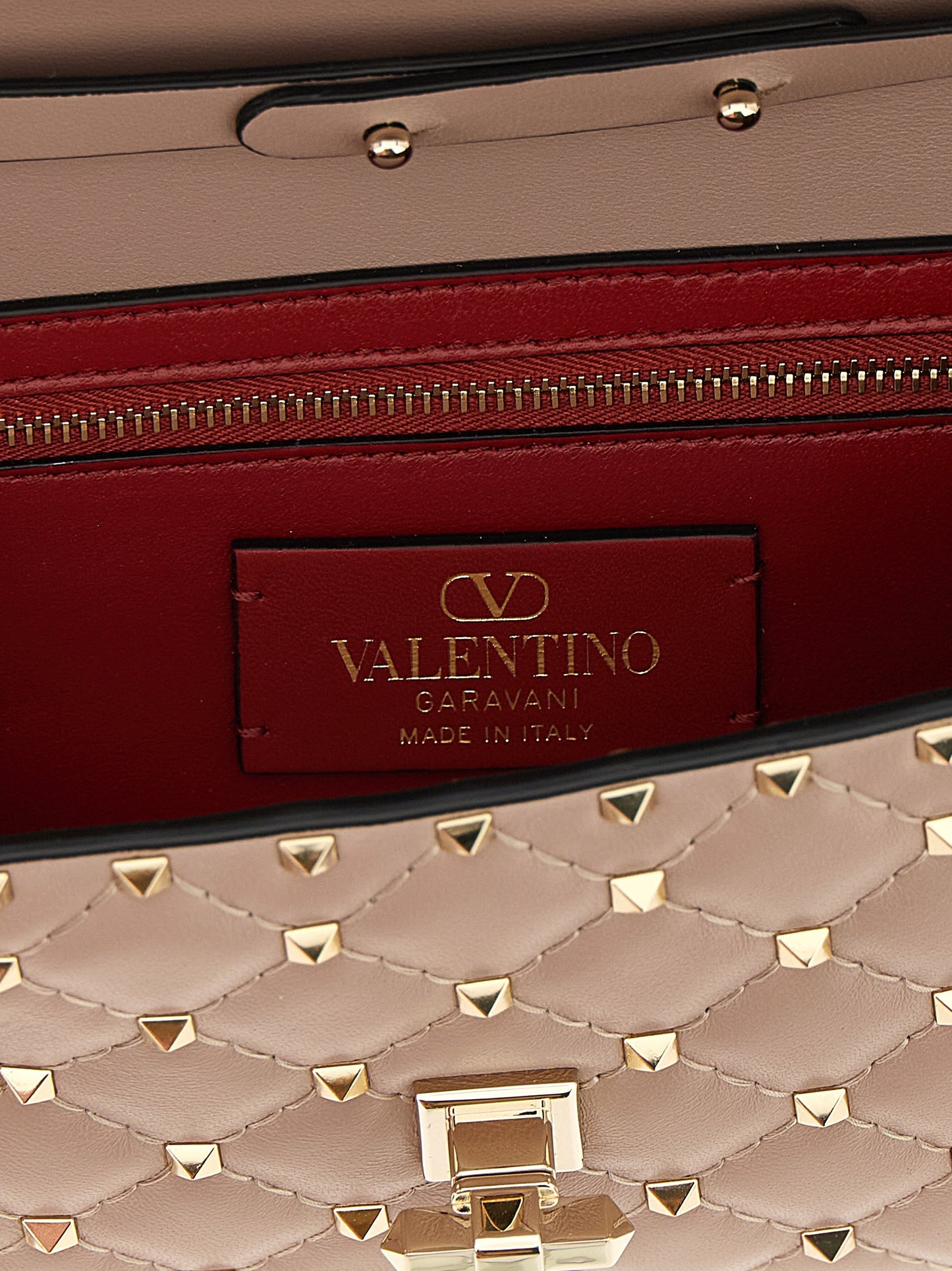 Valentino Garavani Multicolor Lamb Leather Shoulder Bag Curated Luxury Accessories by Orvyn