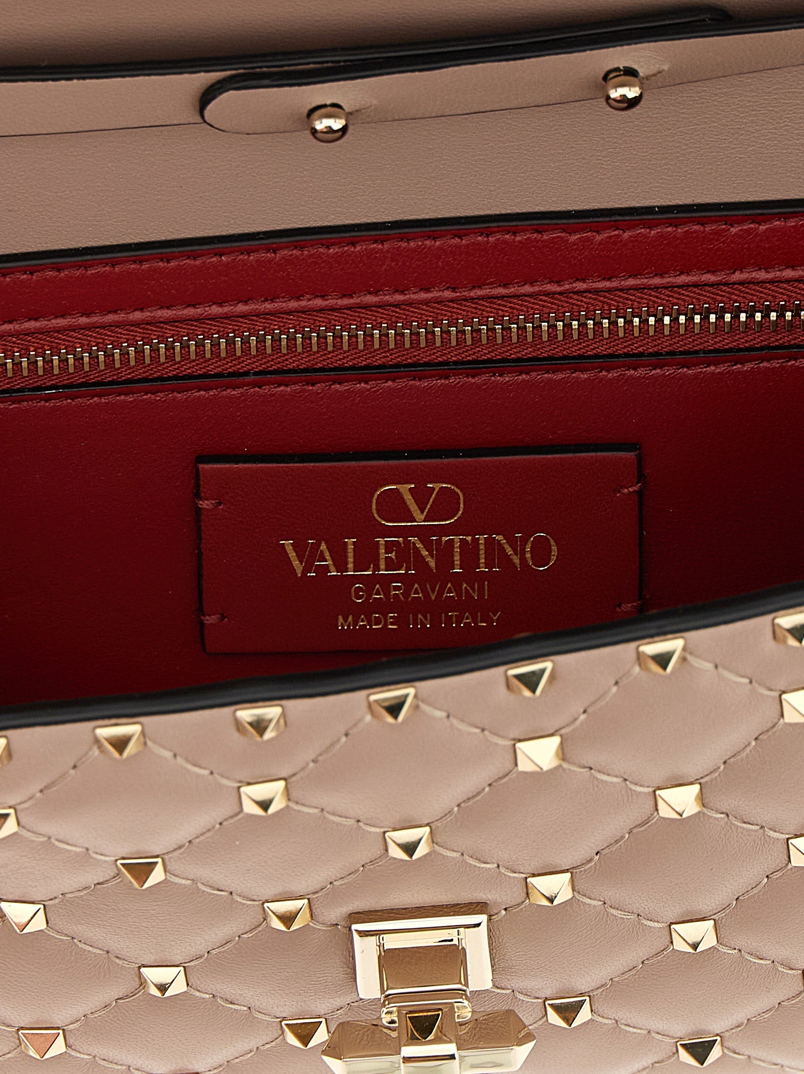 Valentino Garavani Multicolor Lamb Leather Shoulder Bag Curated Luxury Accessories by Orvyn