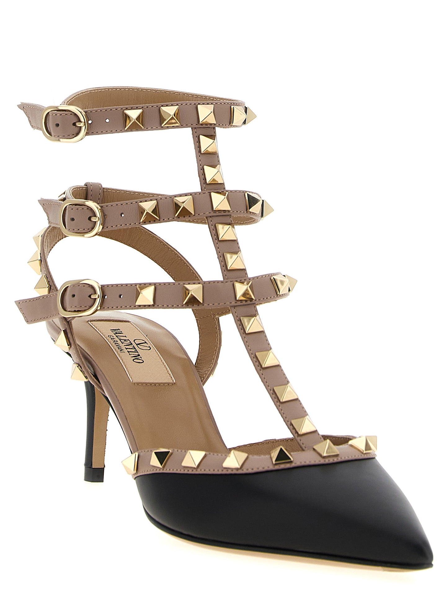 Valentino Garavani Multicolor 'Rockstud' Pumps