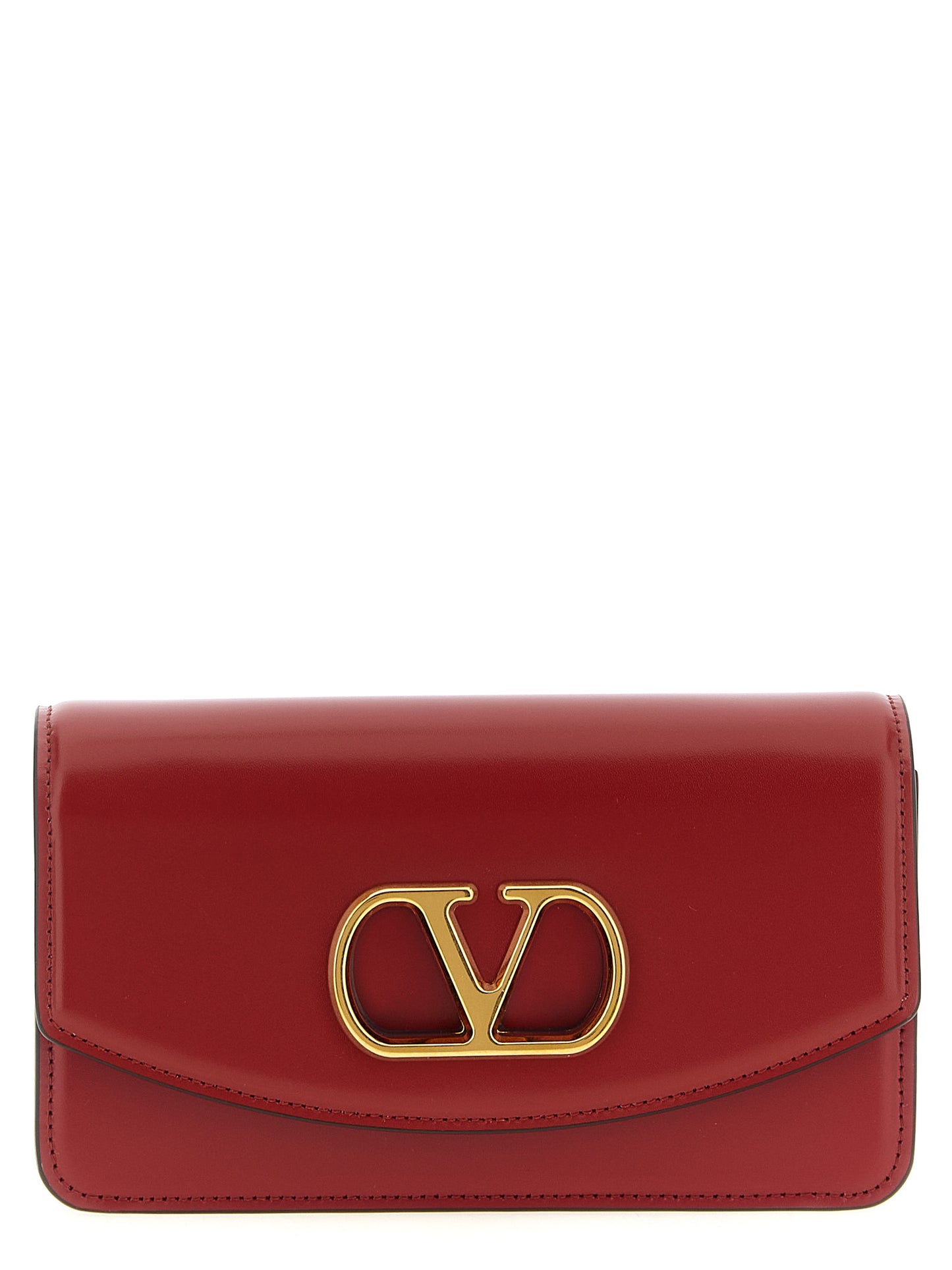 Valentino Garavani Multicolor Calfskin Clutch Bag Curated Luxury Accessories by Orvyn